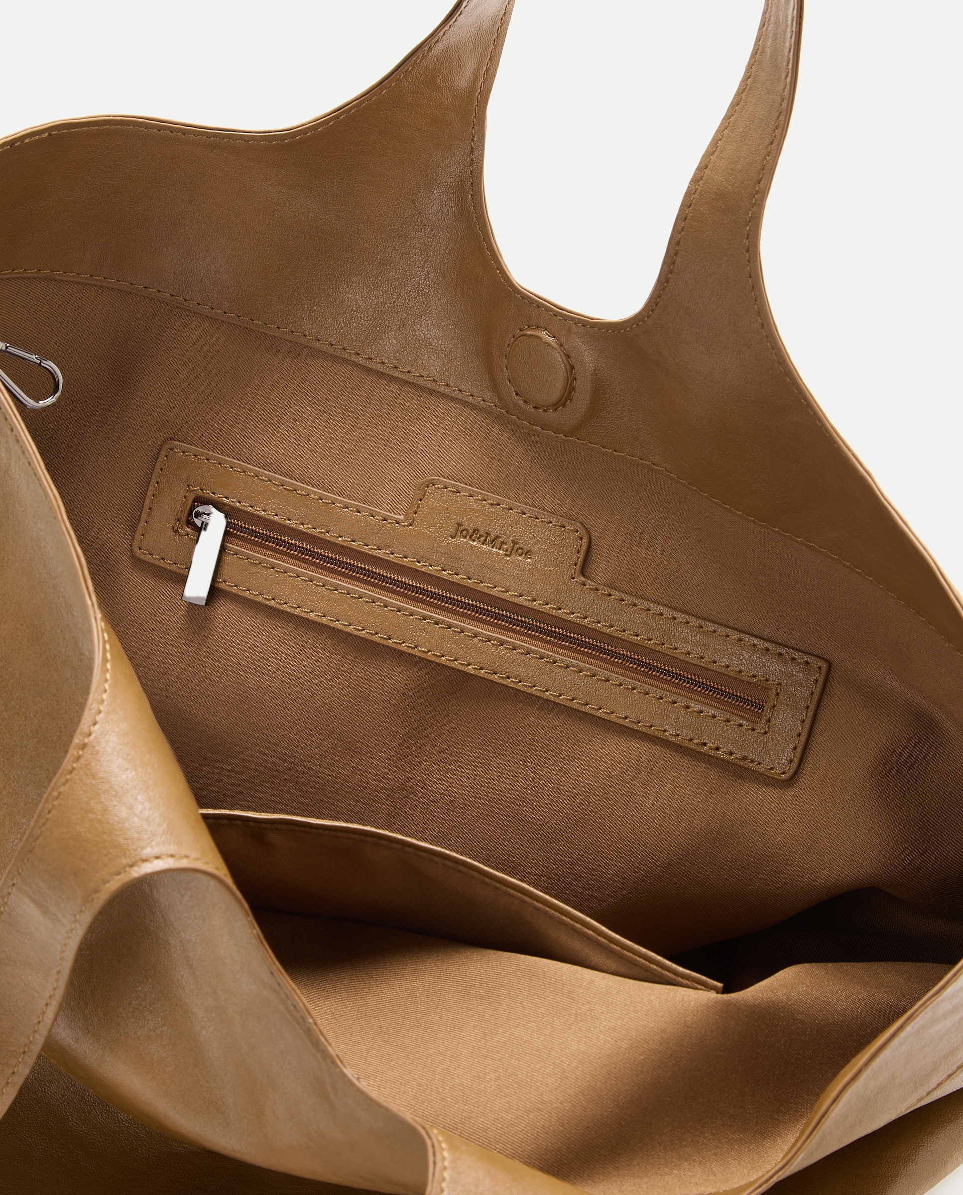 Bolso shopping costuras liso - Jo & Mr. Joe - 560 Oliva 560 Oliva-3