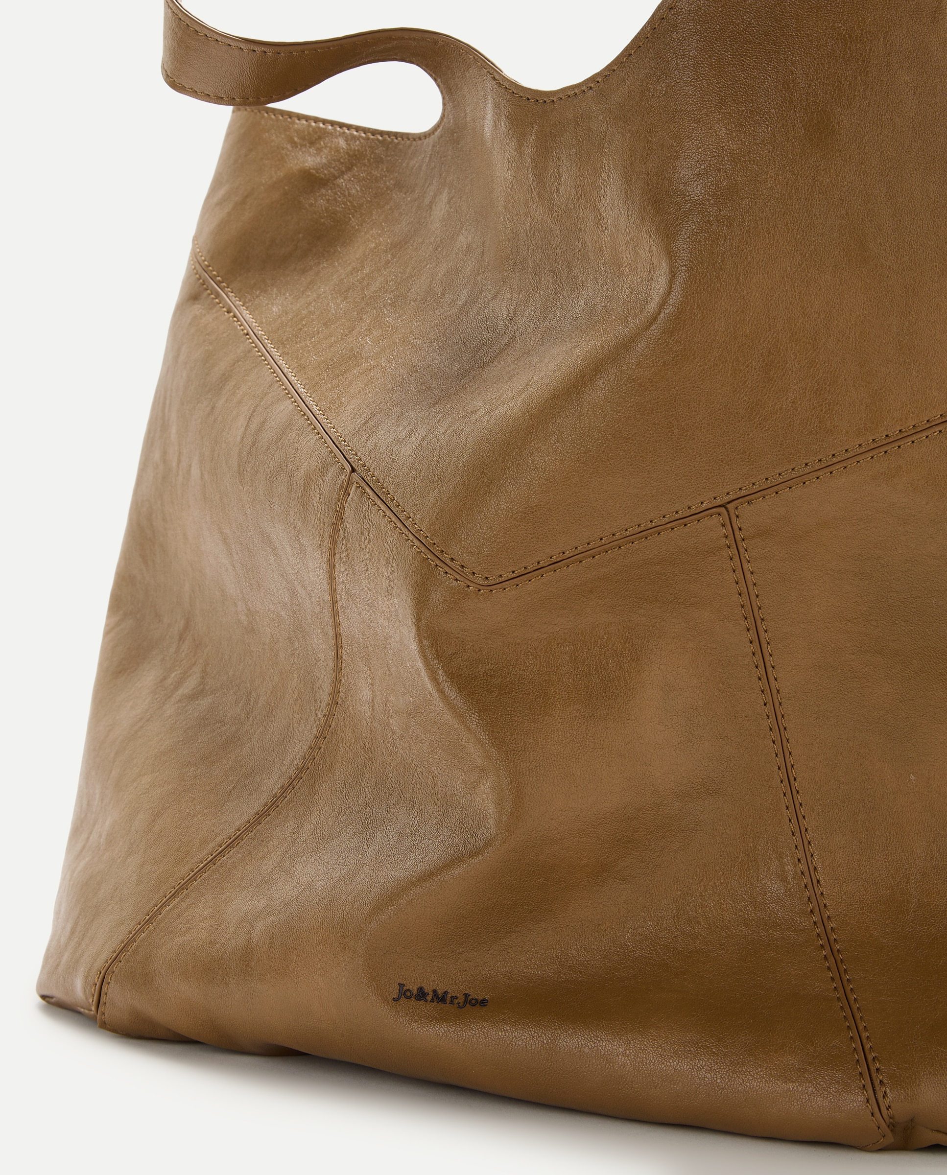 Bolso shopping costuras liso - Jo & Mr. Joe - 560 Oliva 560 Oliva-4