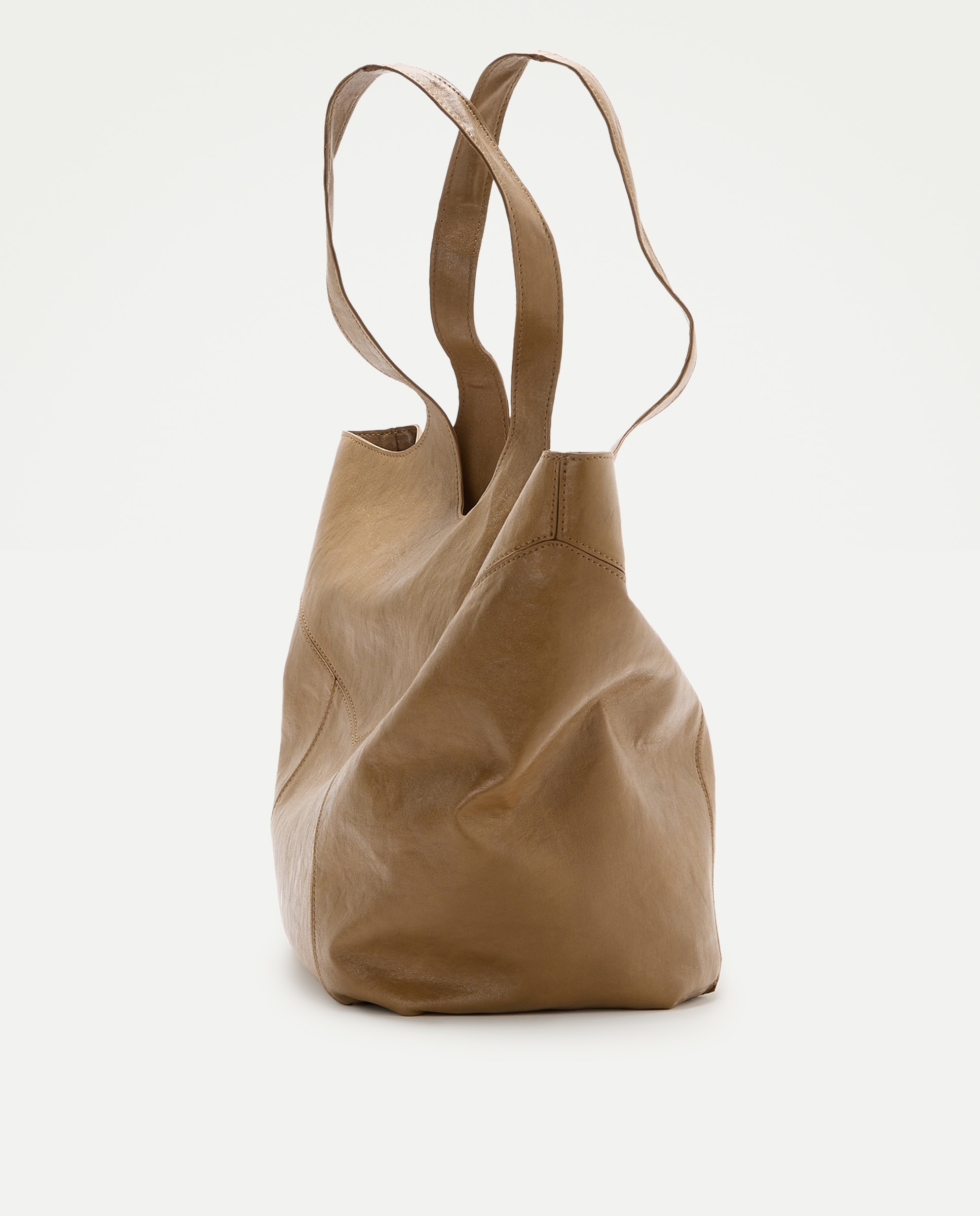 Bolso shopping costuras liso - Jo & Mr. Joe - 560 Oliva 560 Oliva-5
