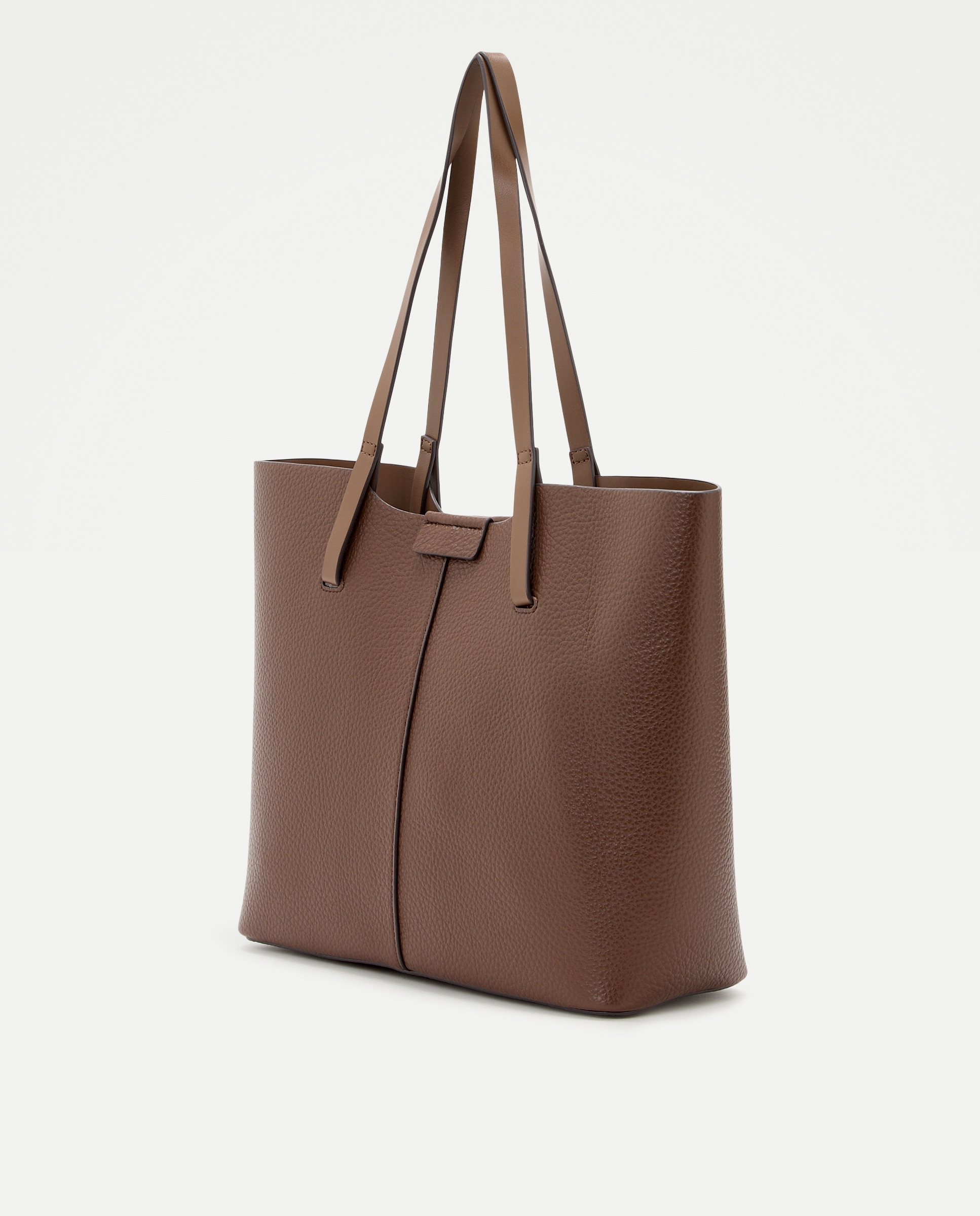 Mala shopper Castanho-2