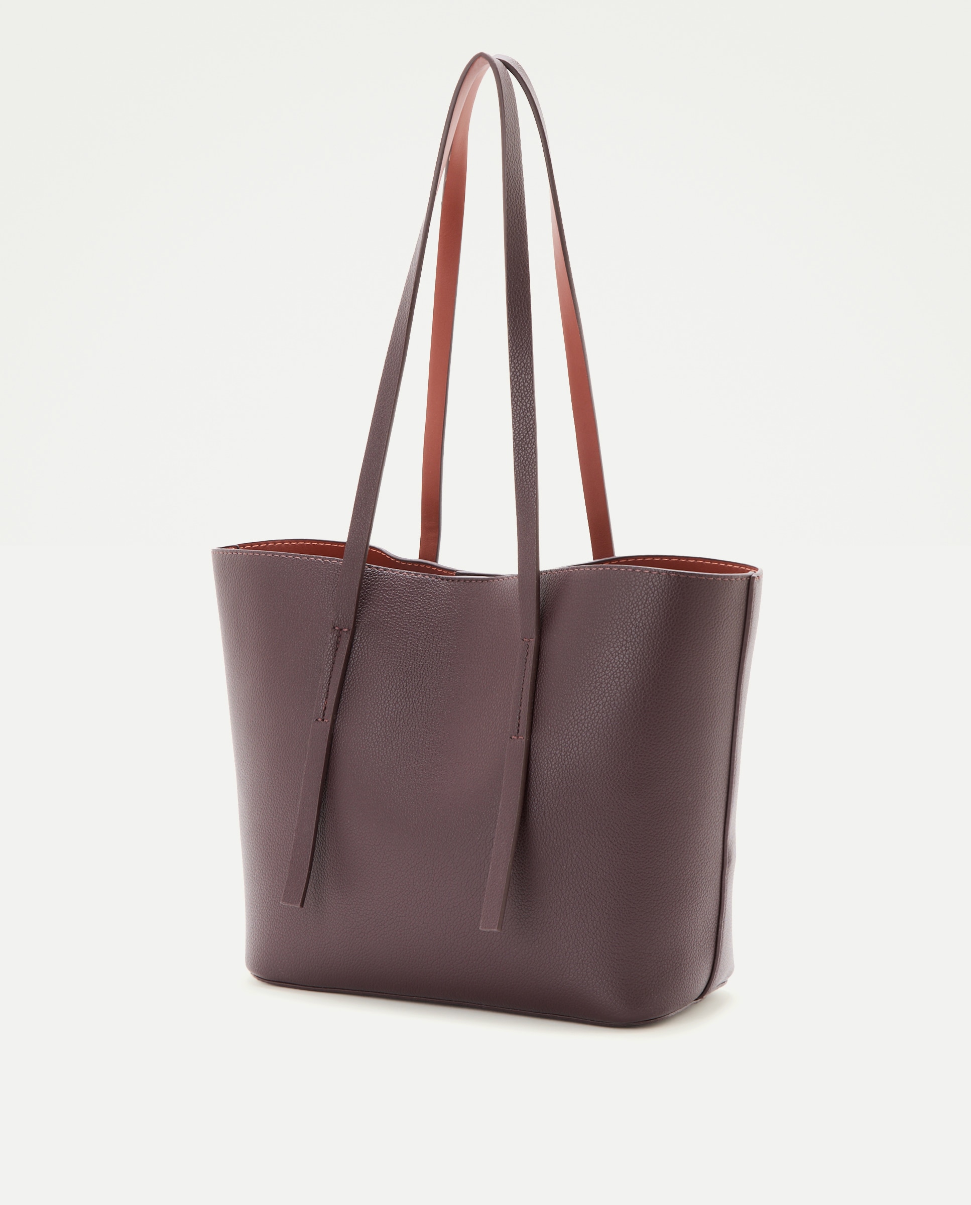Mala Shopper com Conta Floral Bordeaux-2