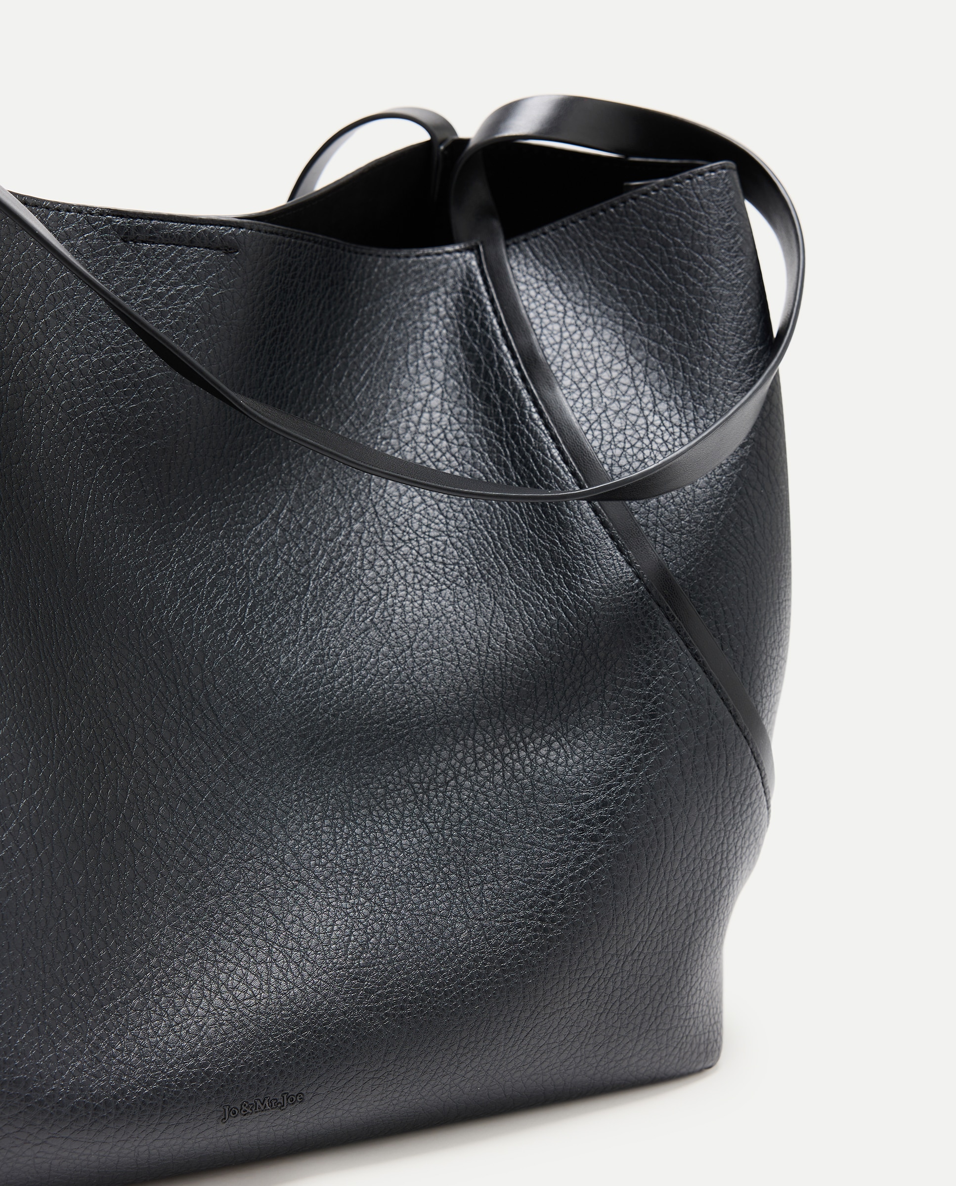 Bolso tipo shopper - Jo & Mr. Joe - Negro Negro-4