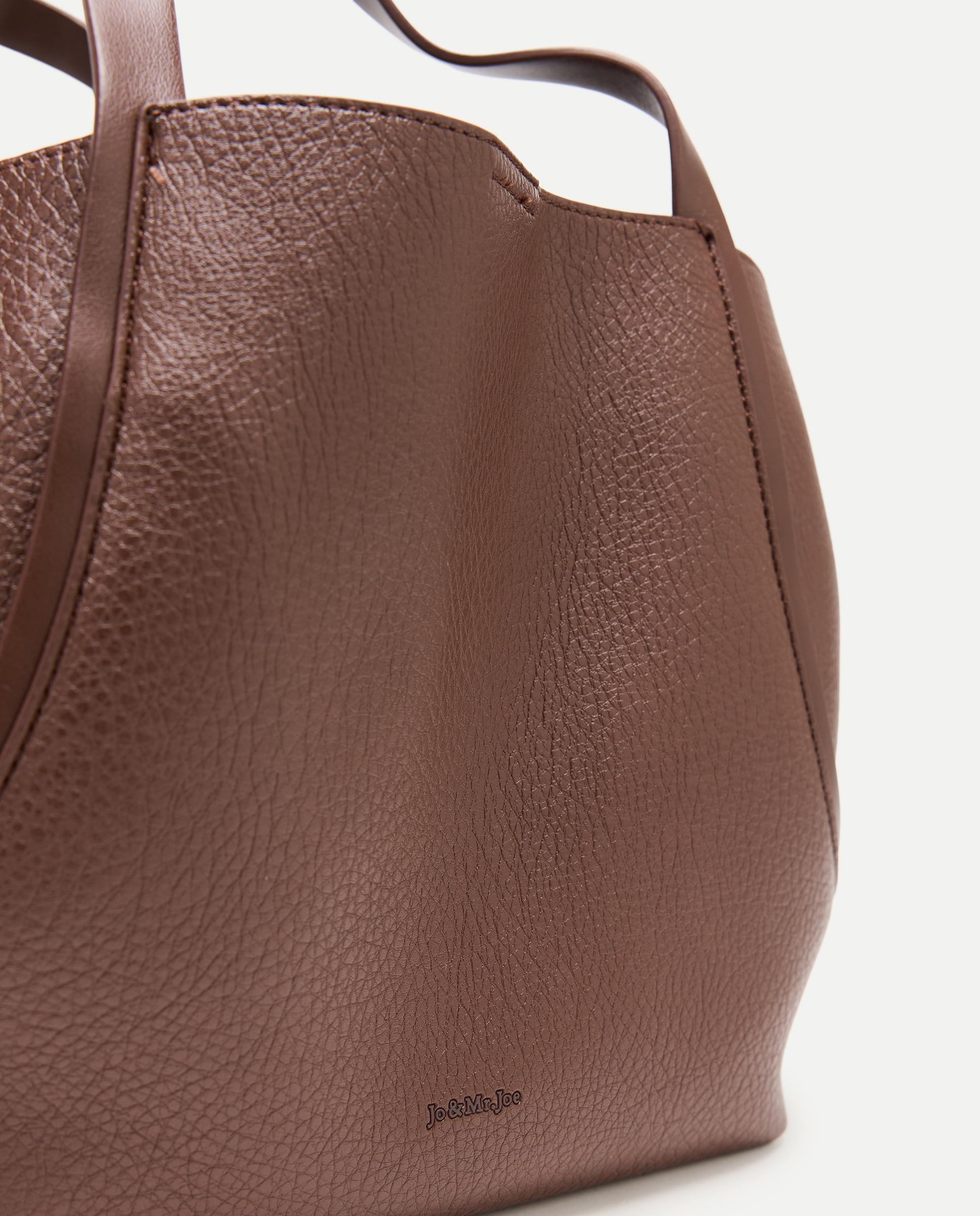 Bolso tipo shopper - Jo & Mr. Joe - Chocolate Chocolate-6