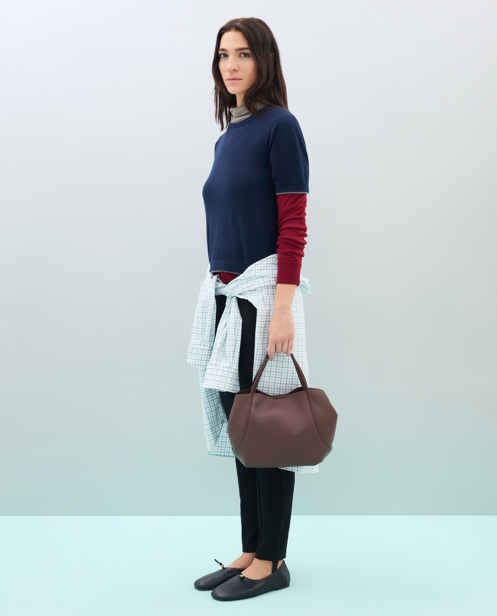 Bolso tipo shopper - Jo & Mr. Joe - Chocolate Chocolate-7