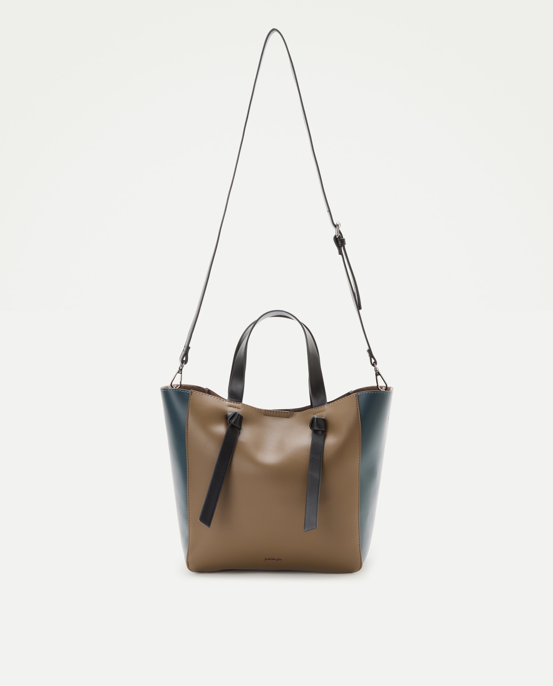 Bolso shopper tricolor - Jo & Mr. Joe - Negro Negro-1