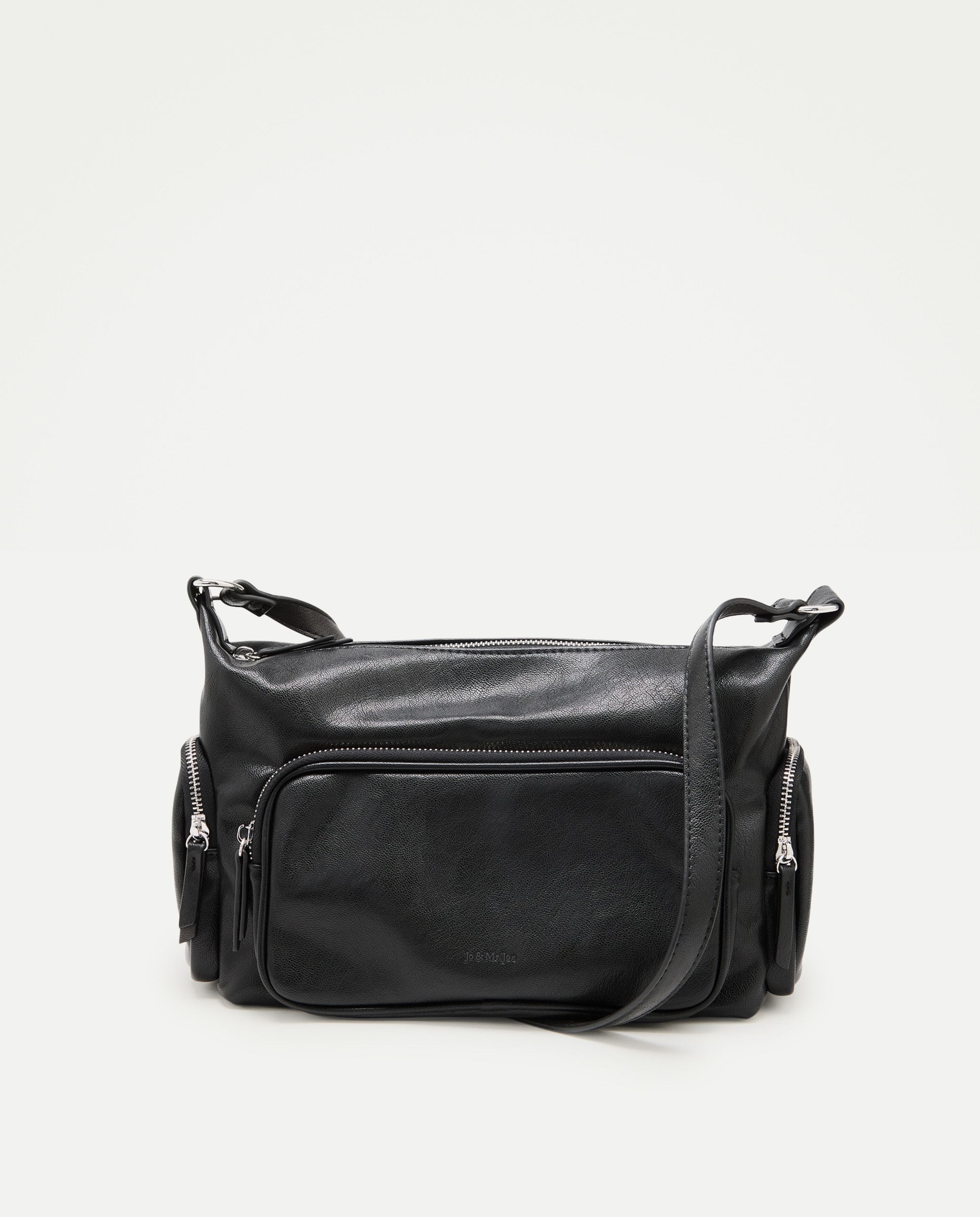 Bolso shopping bolsillos - Jo & Mr. Joe - Negro Negro-1
