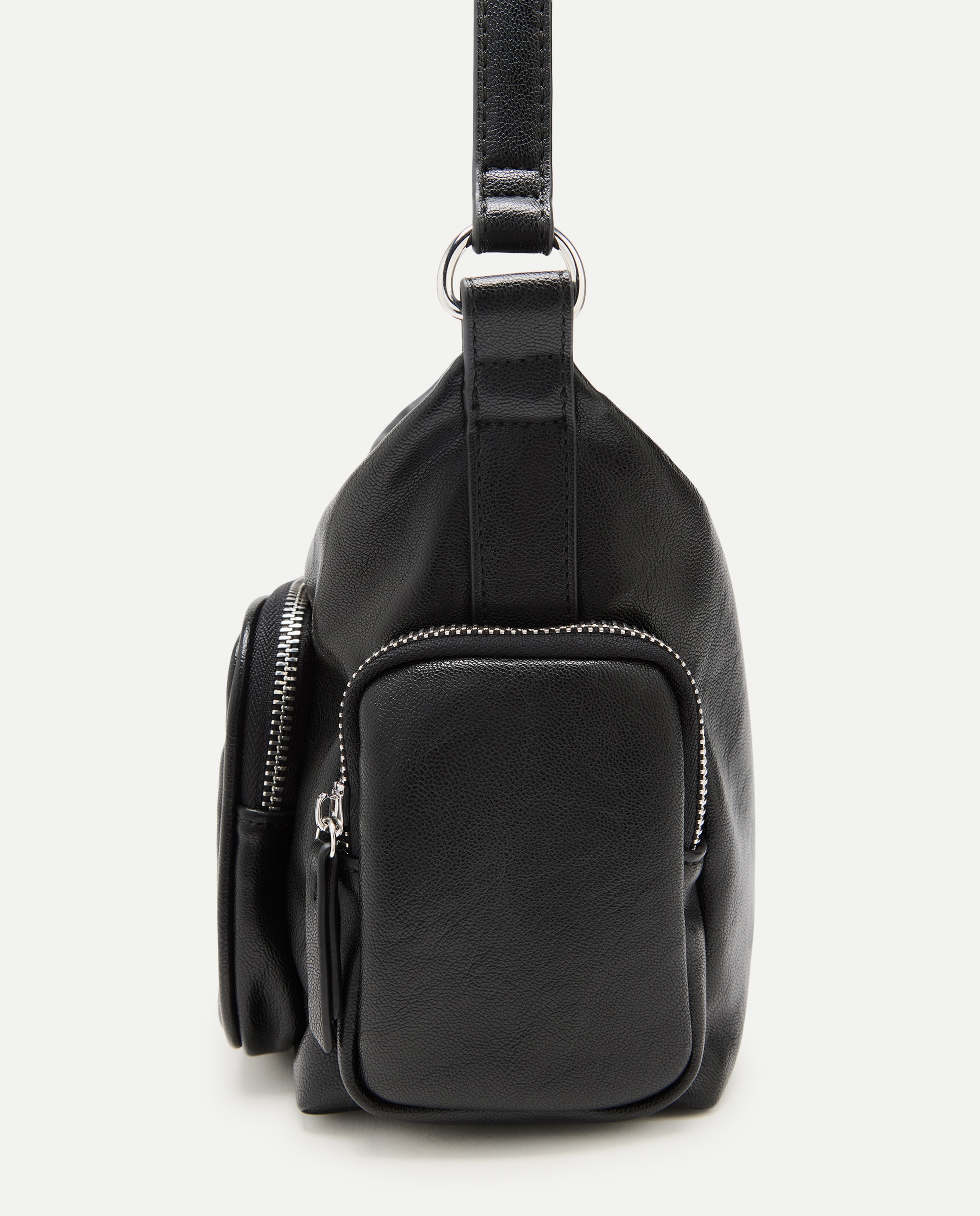 Bolso shopping bolsillos - Jo & Mr. Joe - Negro Negro-4
