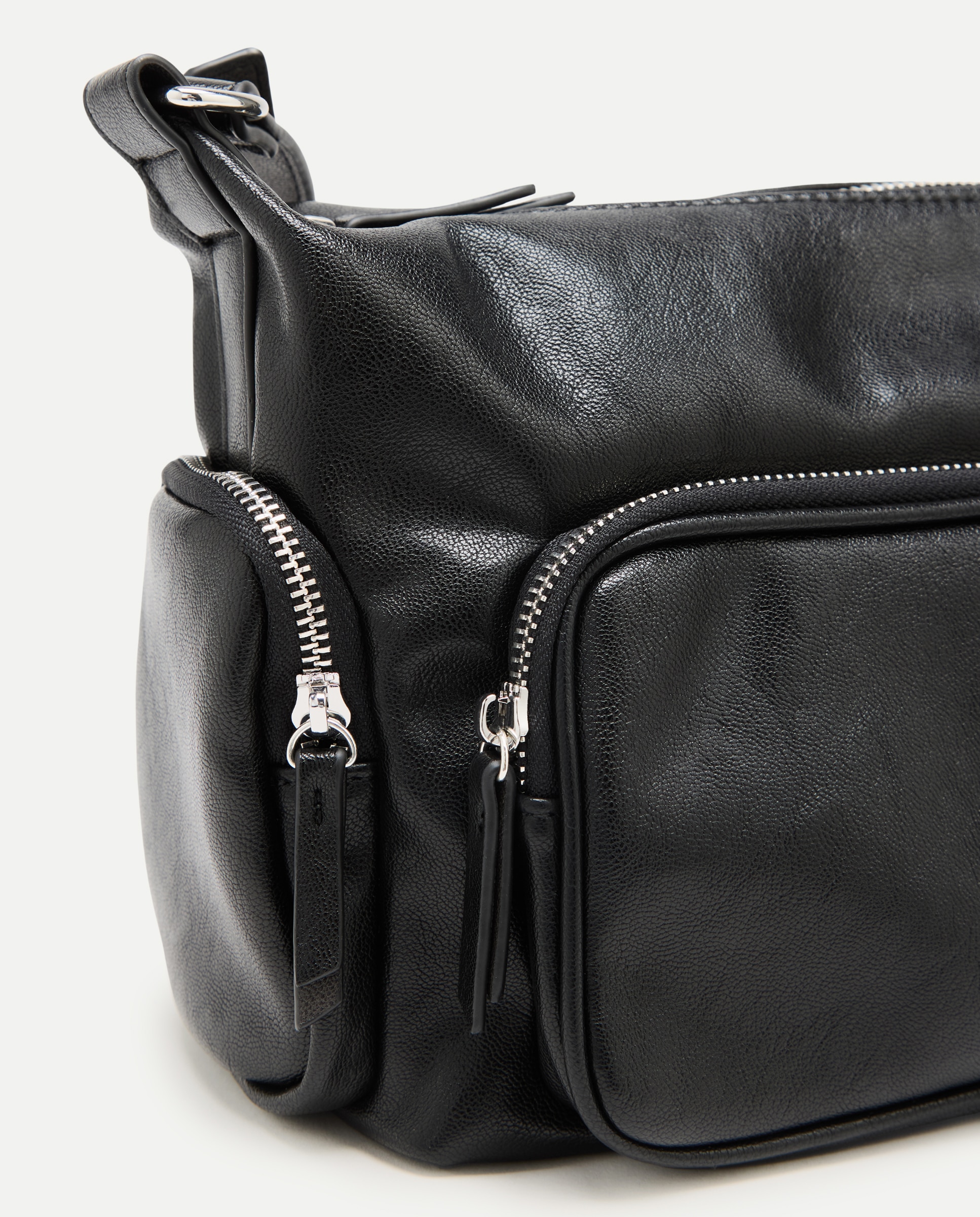 Bolso shopping bolsillos - Jo & Mr. Joe - Negro Negro-5
