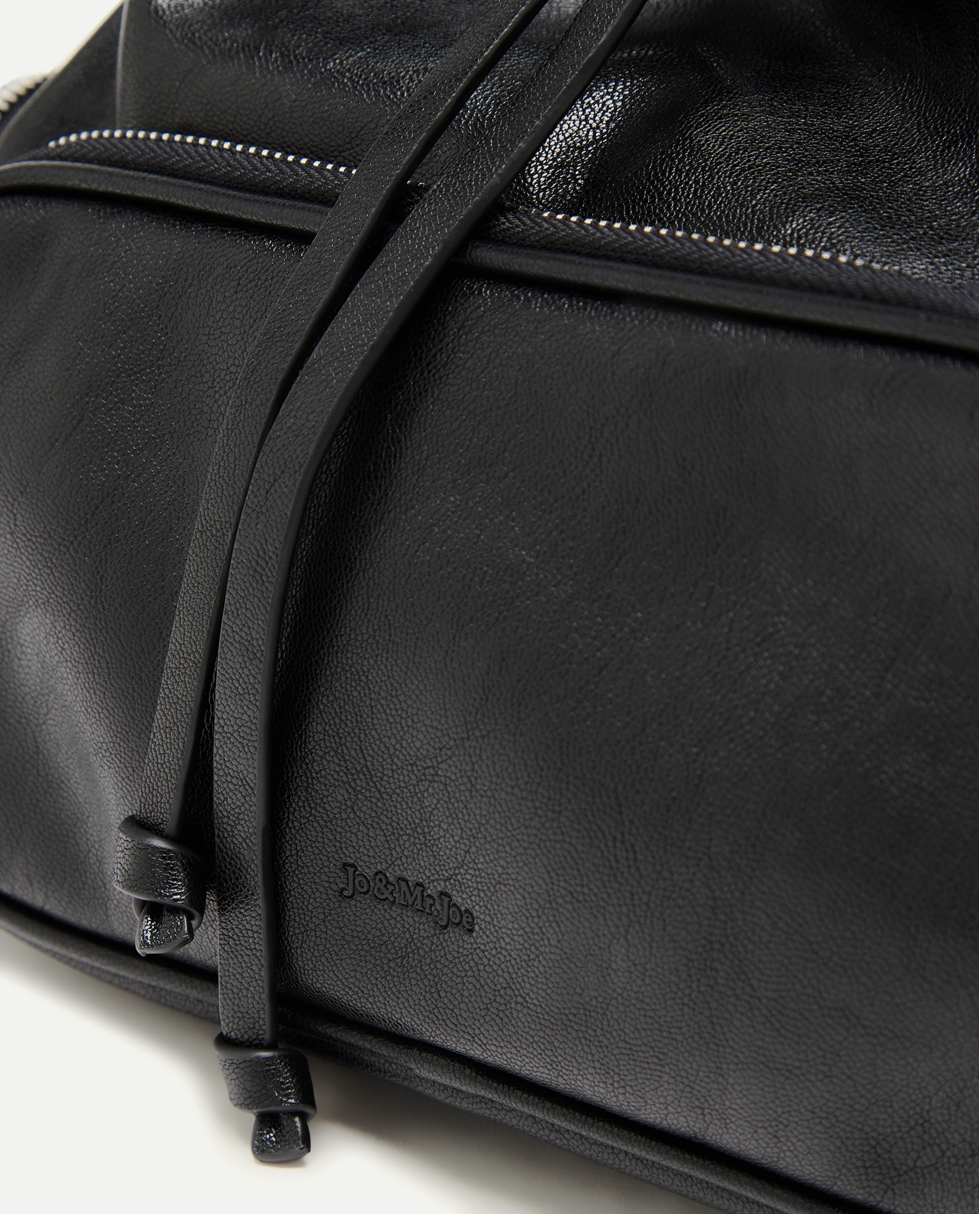 Bolso bandolera bolsillos - Jo & Mr. Joe - Negro Negro-6