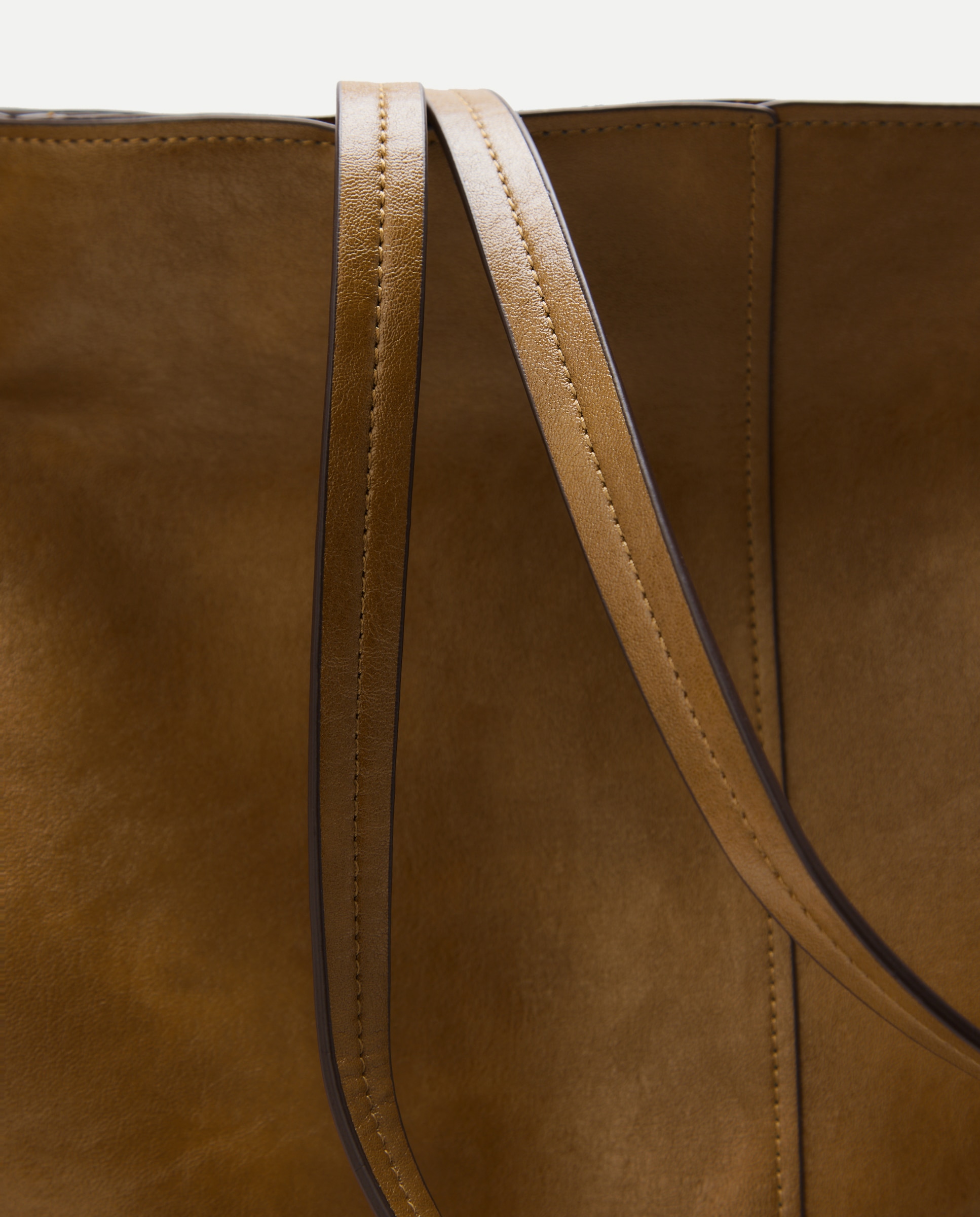 Mala Shopper com Efeito Enrugado 560 Azeitona-4