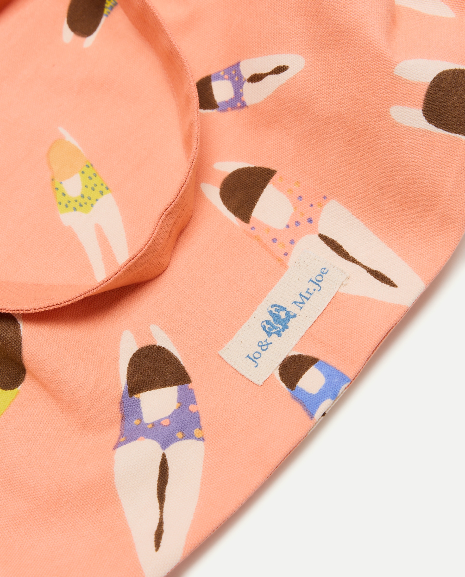 Mala Shopper de Praia com Estampado Branco-5