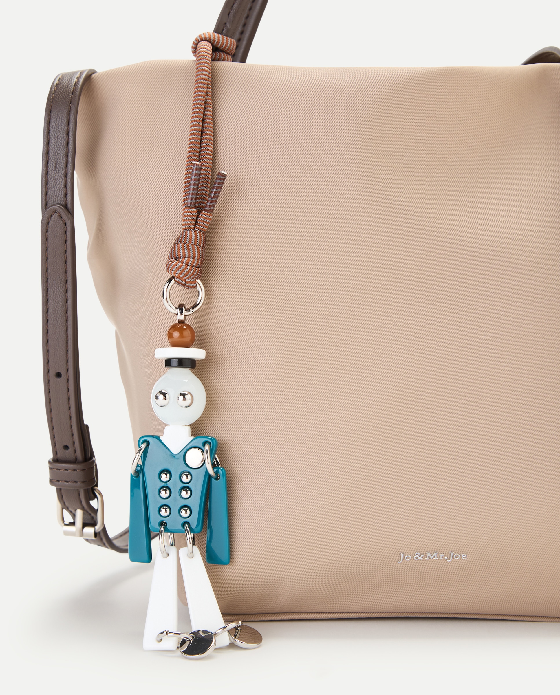 Mala Shopper de Nylon com Conta 120 Cru-4