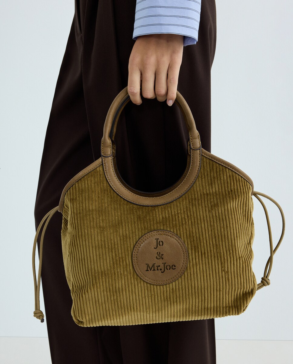 Bolso de hombro pana · Jo Joe · El Corte Inglés