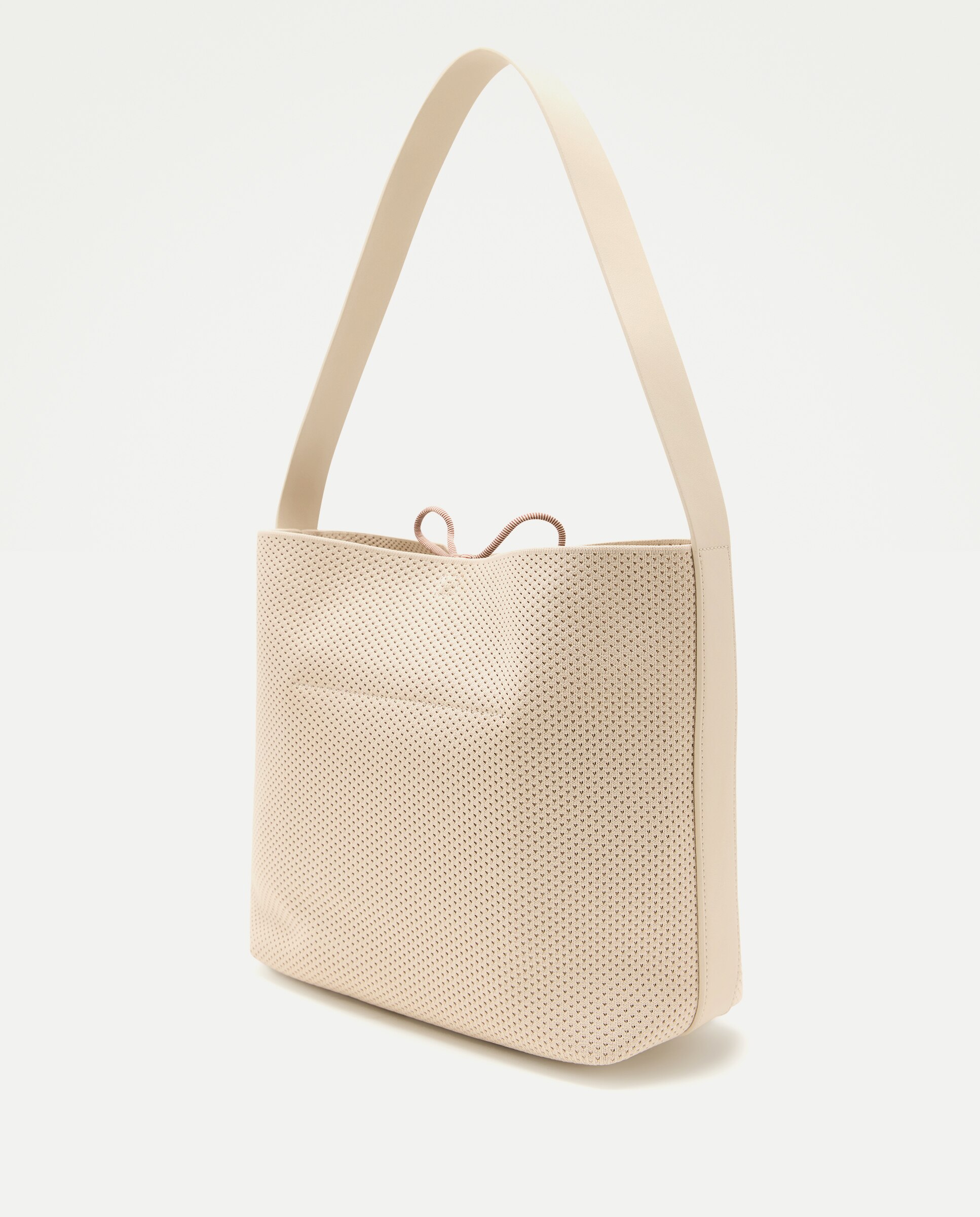 Bolso de hombro de punto - Jo & Mr. Joe - Blanco roto Blanco roto-2