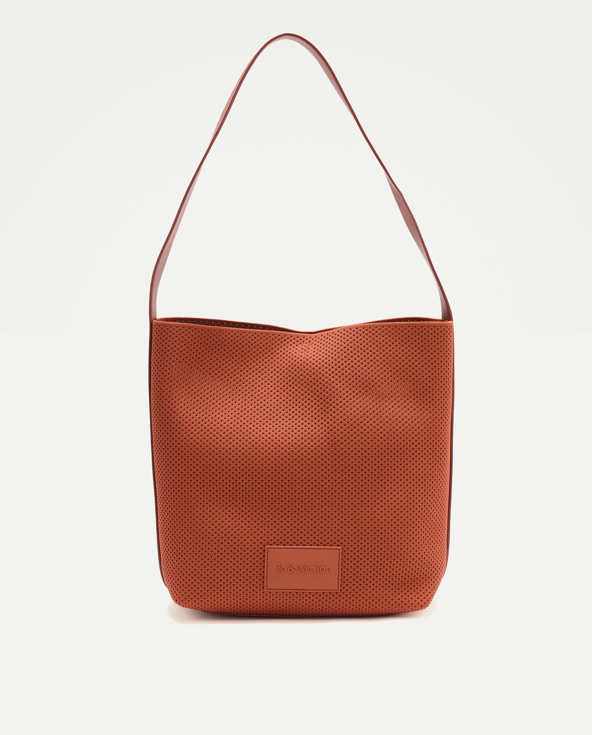 Bolso de hombro de punto - Jo & Mr. Joe - 600 Rojo 600 Rojo-1