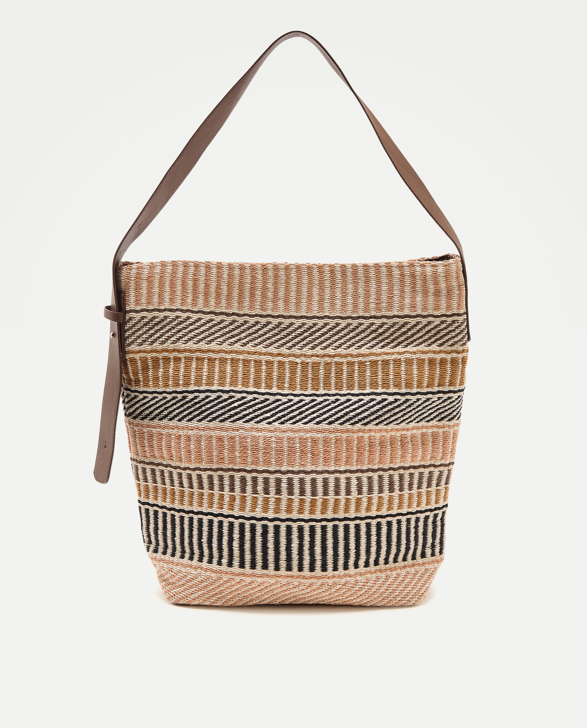 Imagem 0 de Mala Hobo com Cores Combinadas
