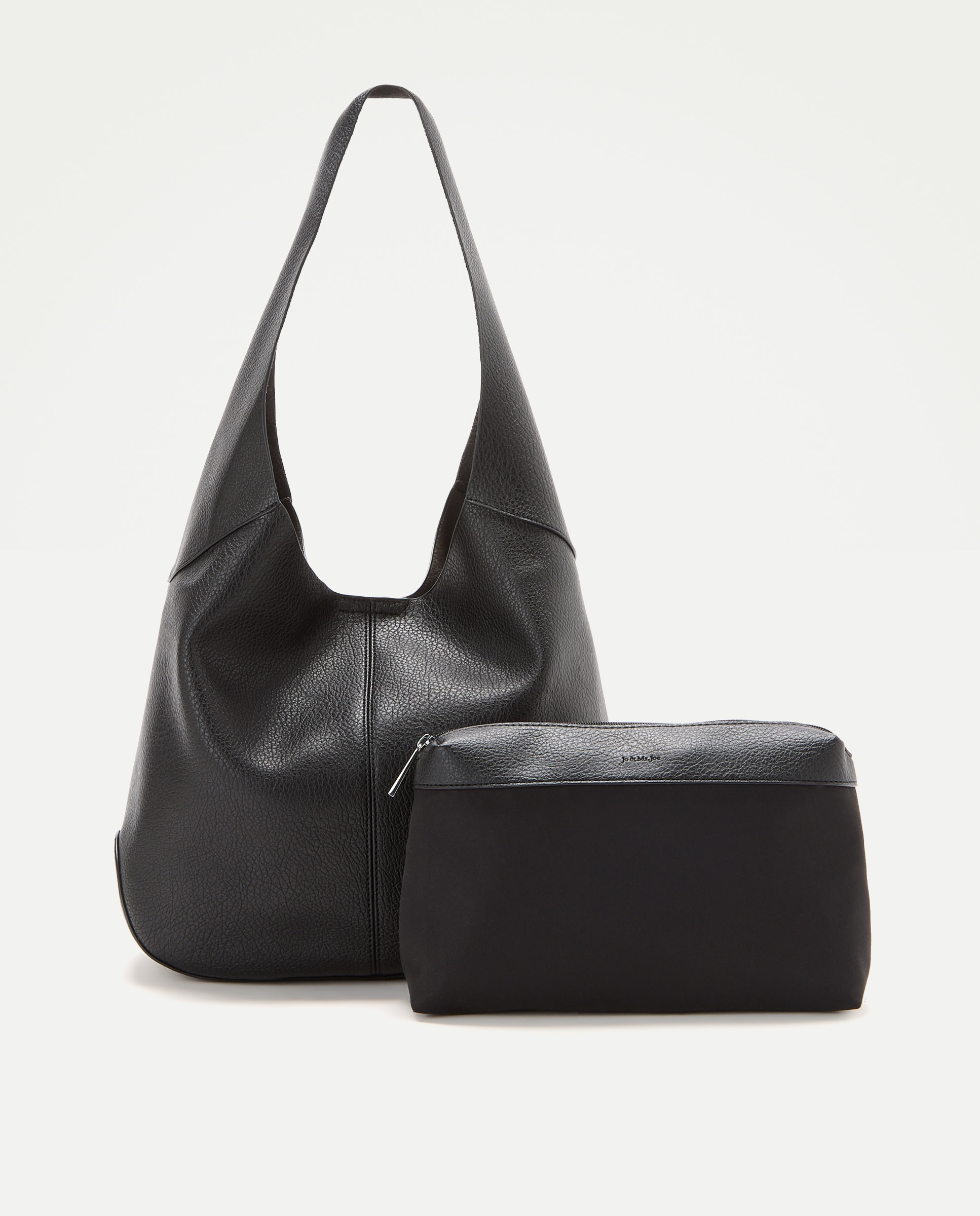Bolso hobo - Jo & Mr. Joe - Negro Negro-3