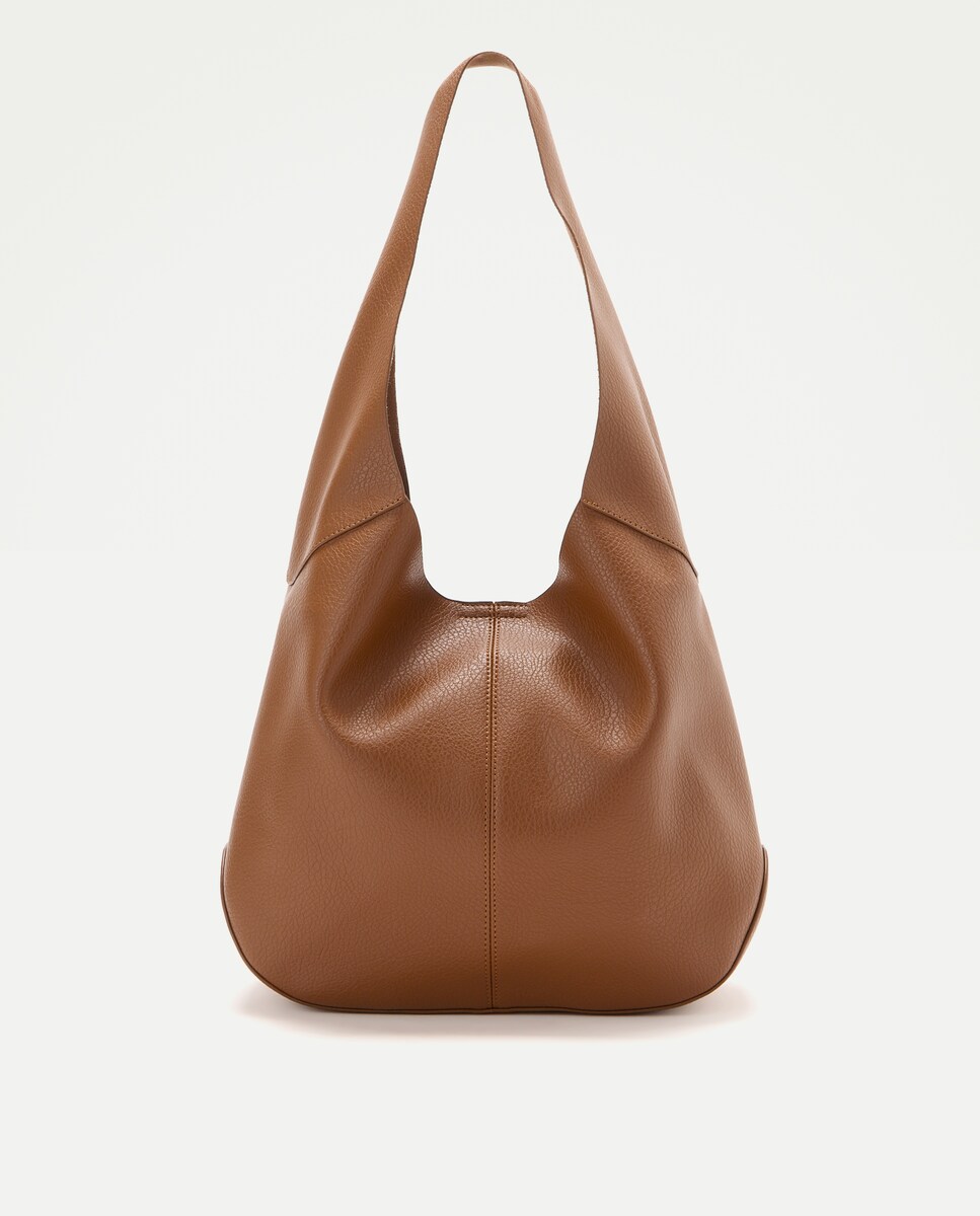 Imagen 0 de Bolso hobo Blanco roto