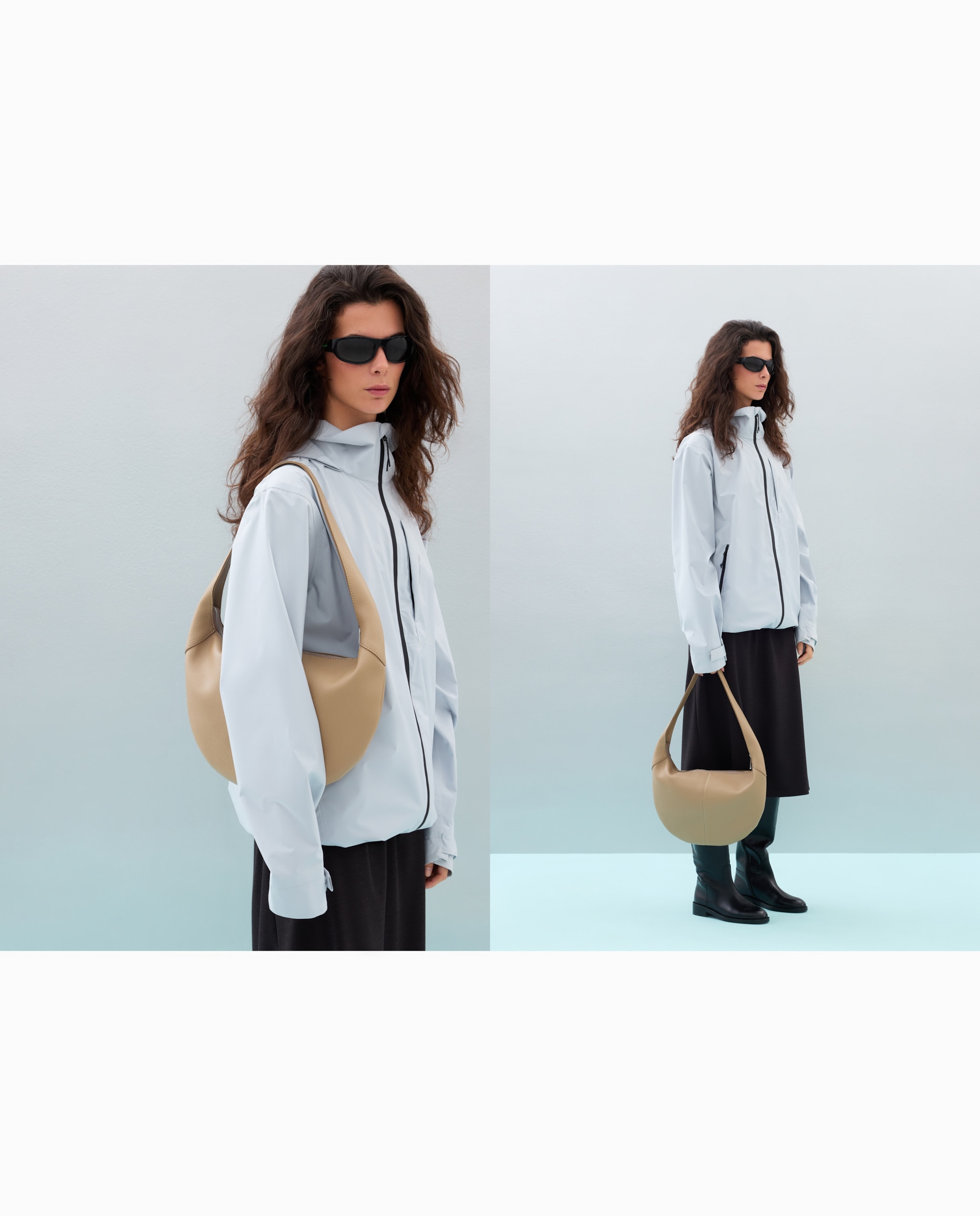 Bolso hobo - Jo & Mr. Joe - Blanco roto Blanco roto-5