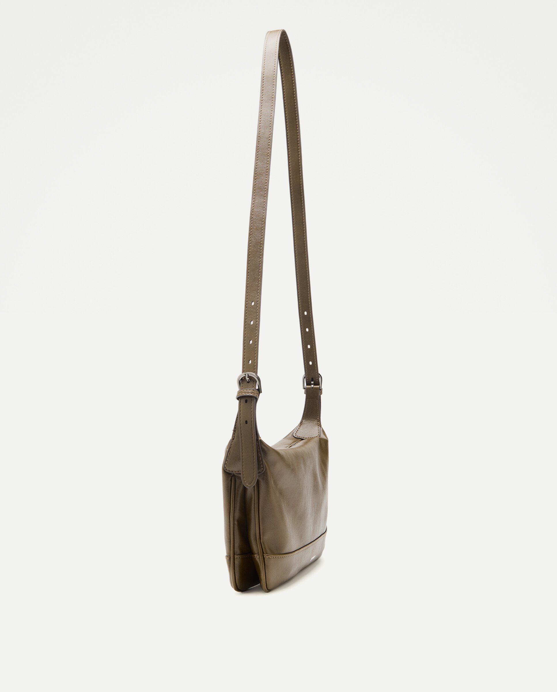 Bolso hobo liso - Jo & Mr. Joe - 520 Kaki 520 Kaki-3