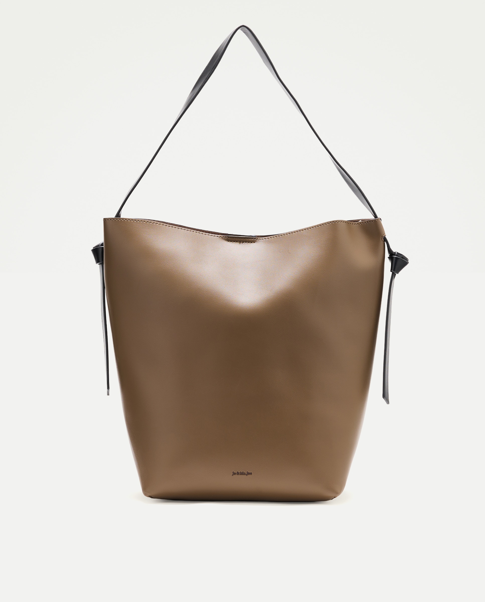 Bolso hobo tricolor - Jo & Mr. Joe - Negro Negro-1