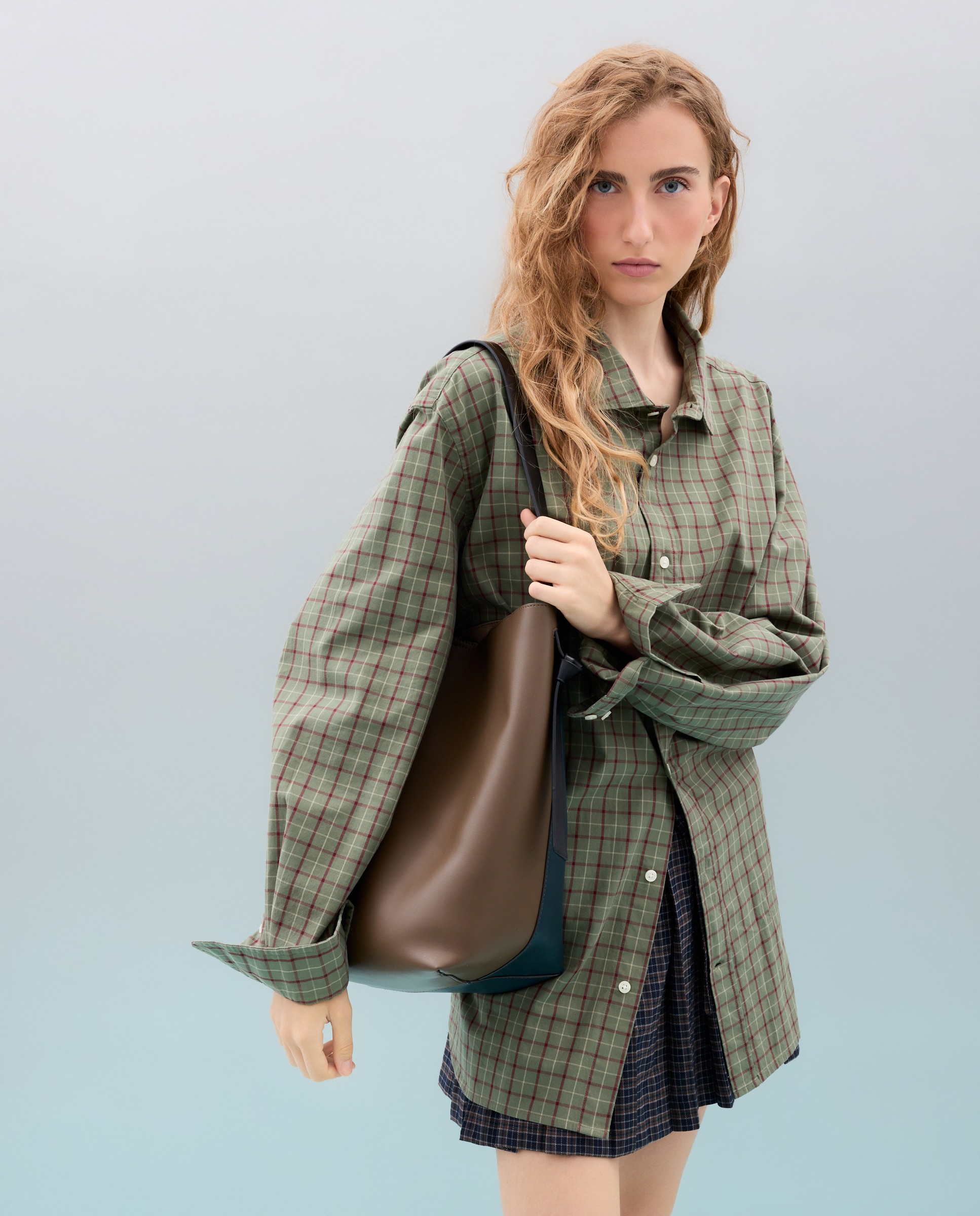 Bolso hobo tricolor - Jo & Mr. Joe - Negro Negro-6
