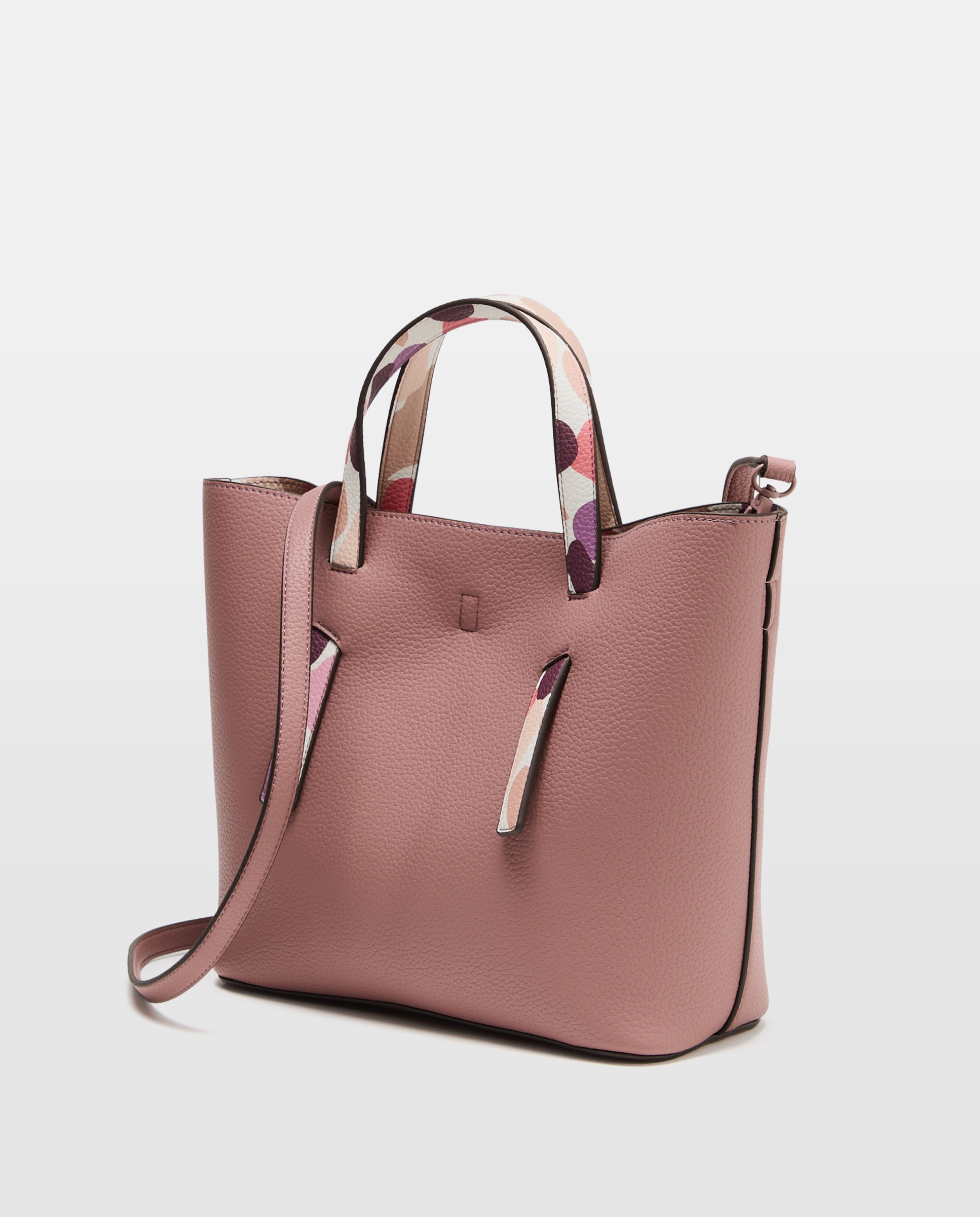 Mala de Mão com Alça Estampada 200 Rosa-2