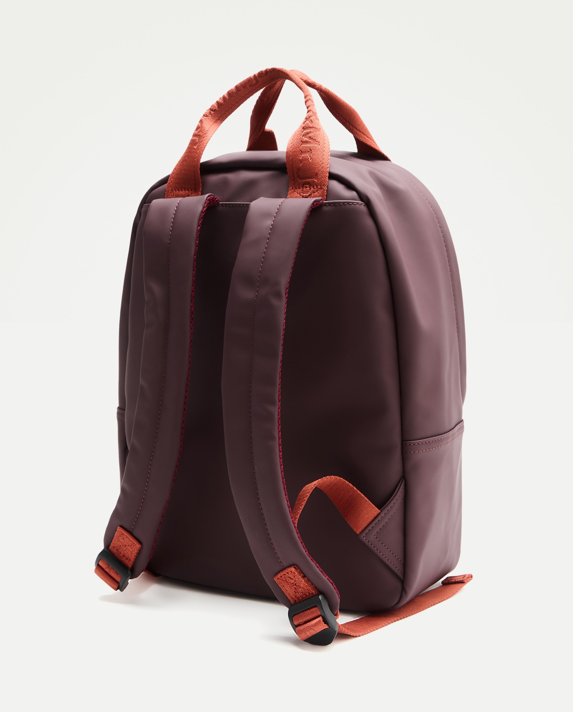 Mochila com Conta e Motivo Floral Bordeaux-2
