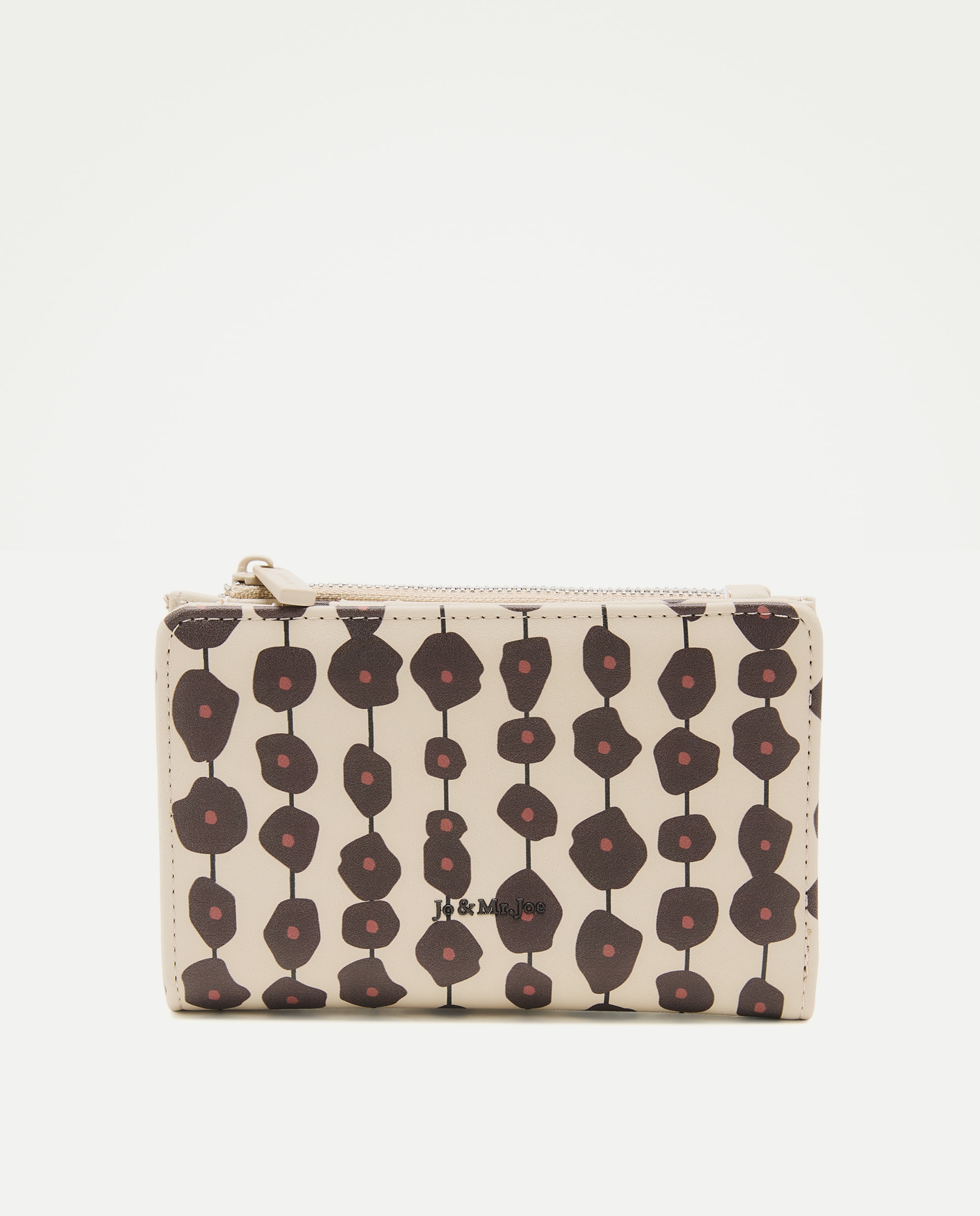 Cartera libro con estampado - Jo & Mr. Joe - Blanco Blanco-1