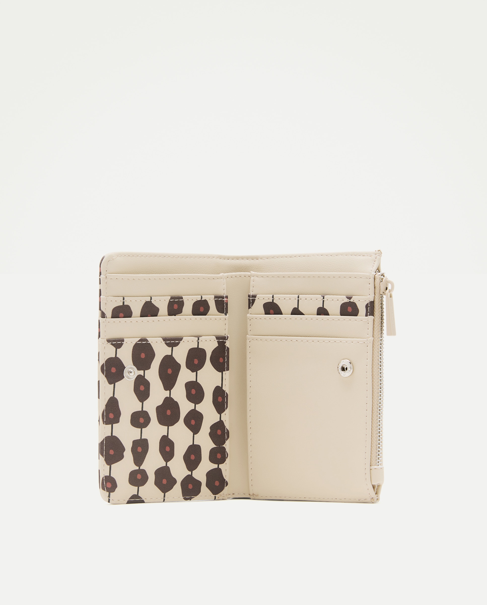 Cartera libro con estampado - Jo & Mr. Joe - Blanco Blanco-3