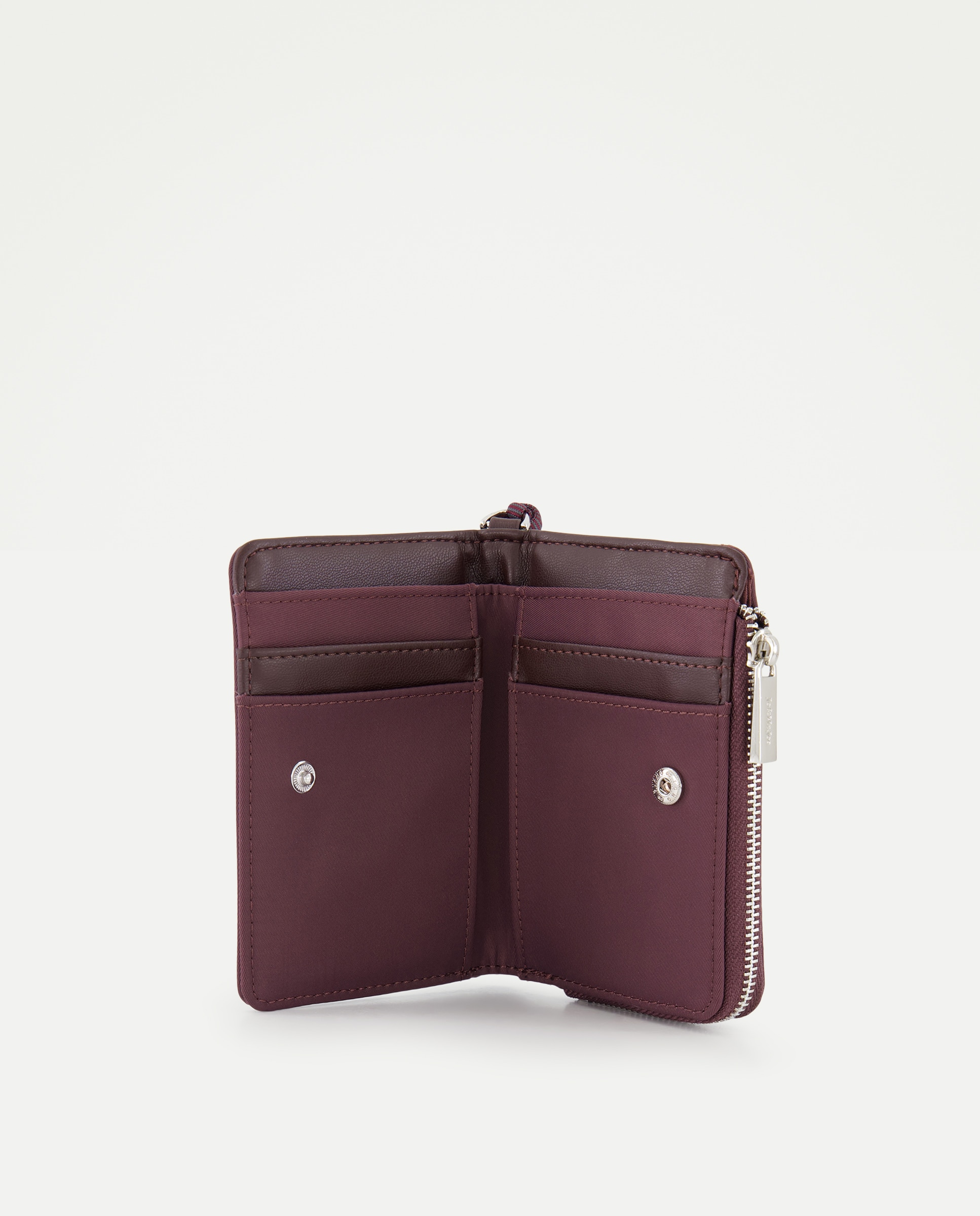 Porta-Moedas de Nylon Bordeaux-3