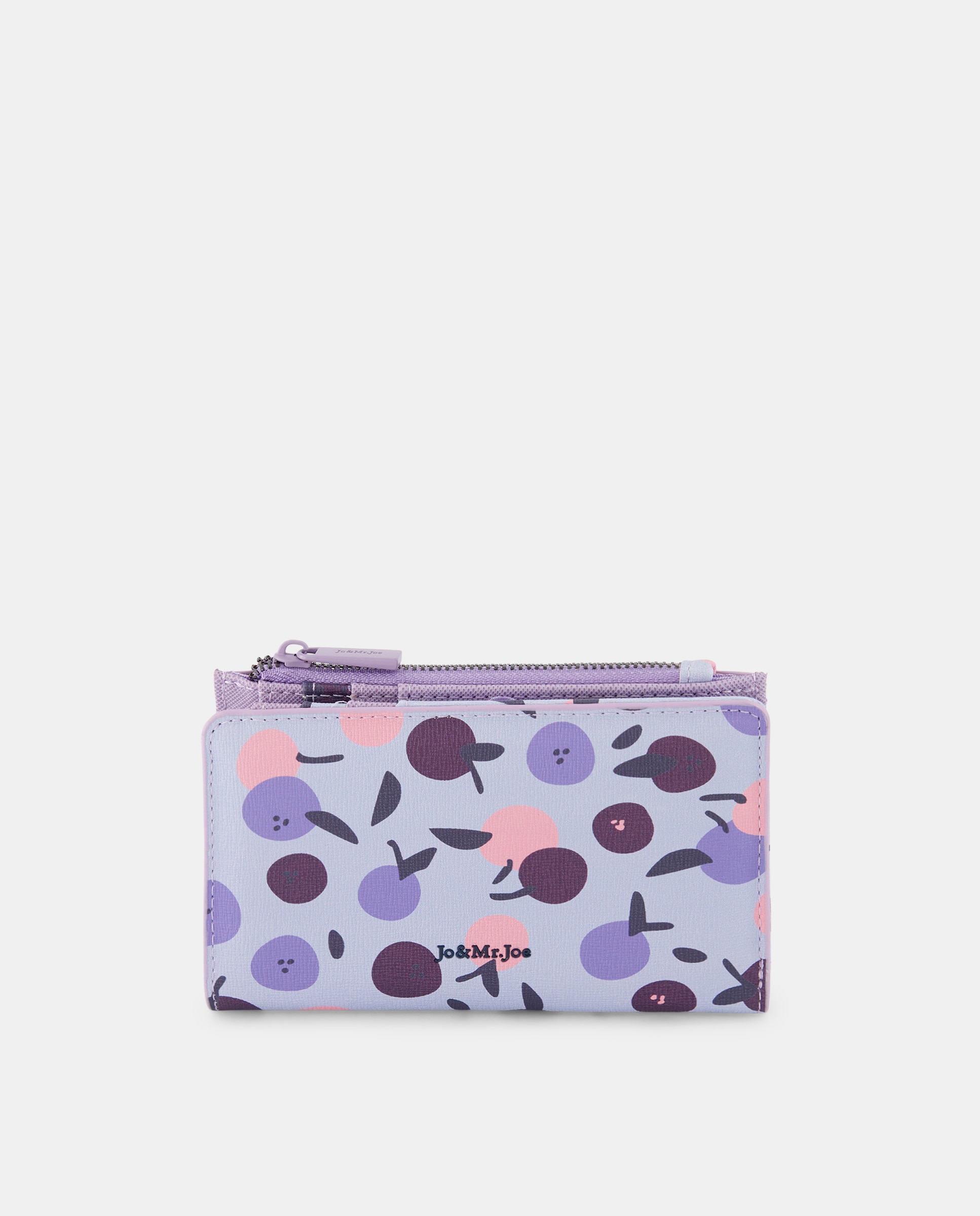 Porta-Cartões Plissado Roxo-2