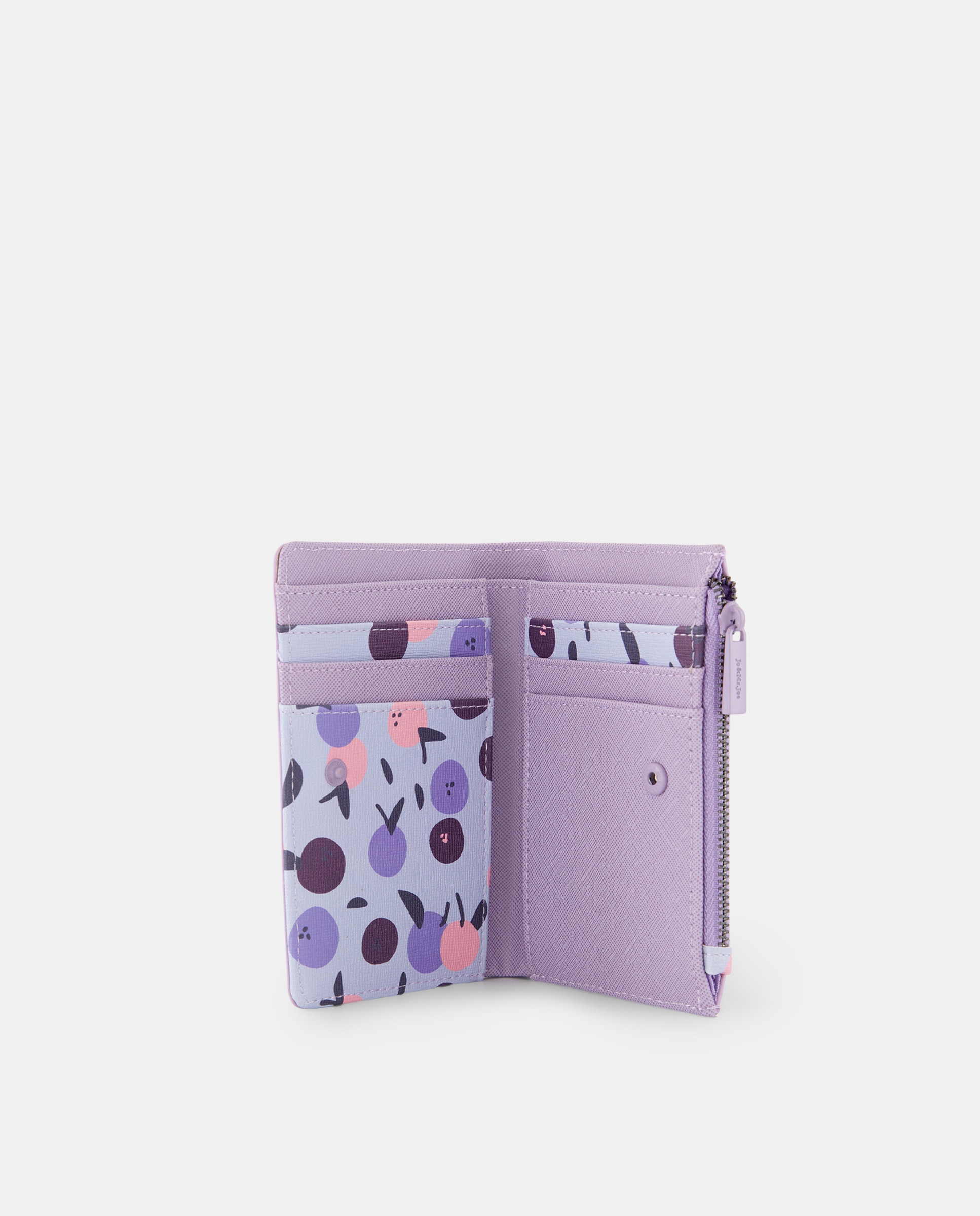 Porta-Cartões Plissado Roxo-4