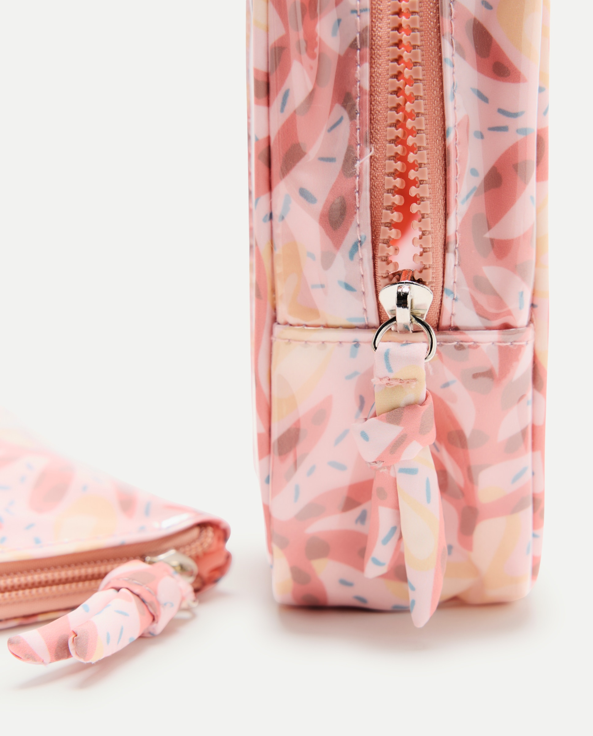 Nécessaire Estampado 2 em 1 200 Rosa-4