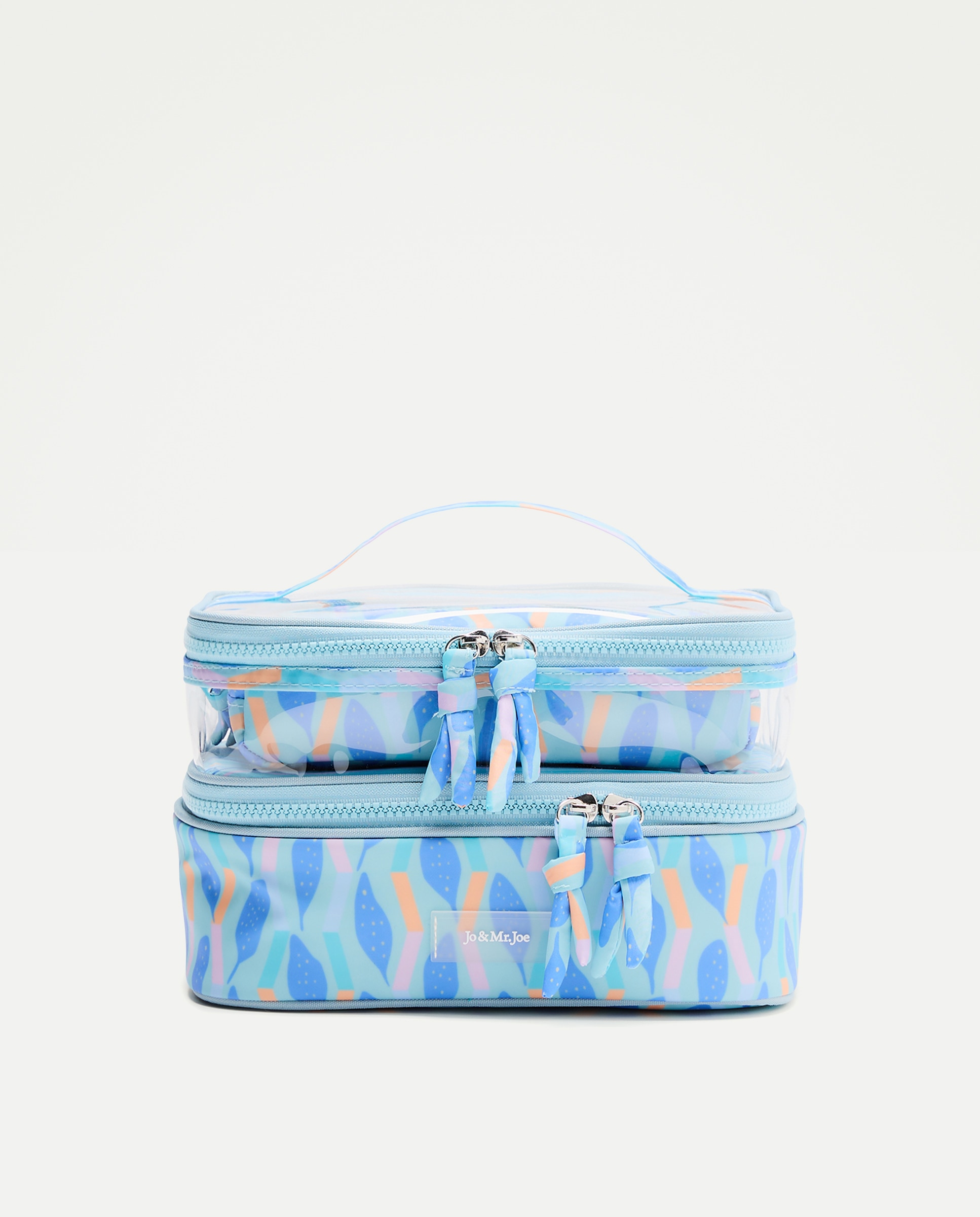 Nécessaire Estampado 3 em 1 400 Azul-1