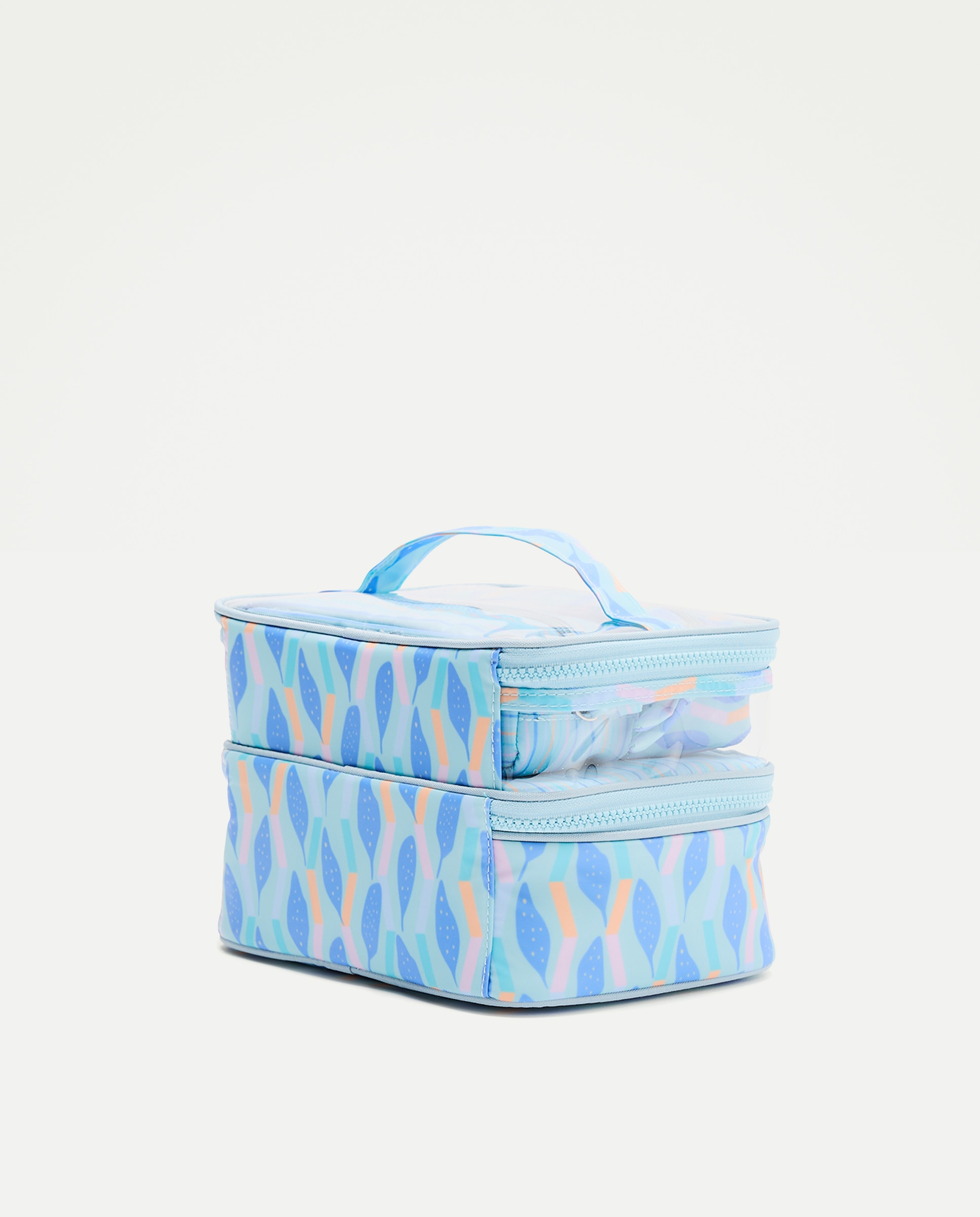 Nécessaire Estampado 3 em 1 400 Azul-2