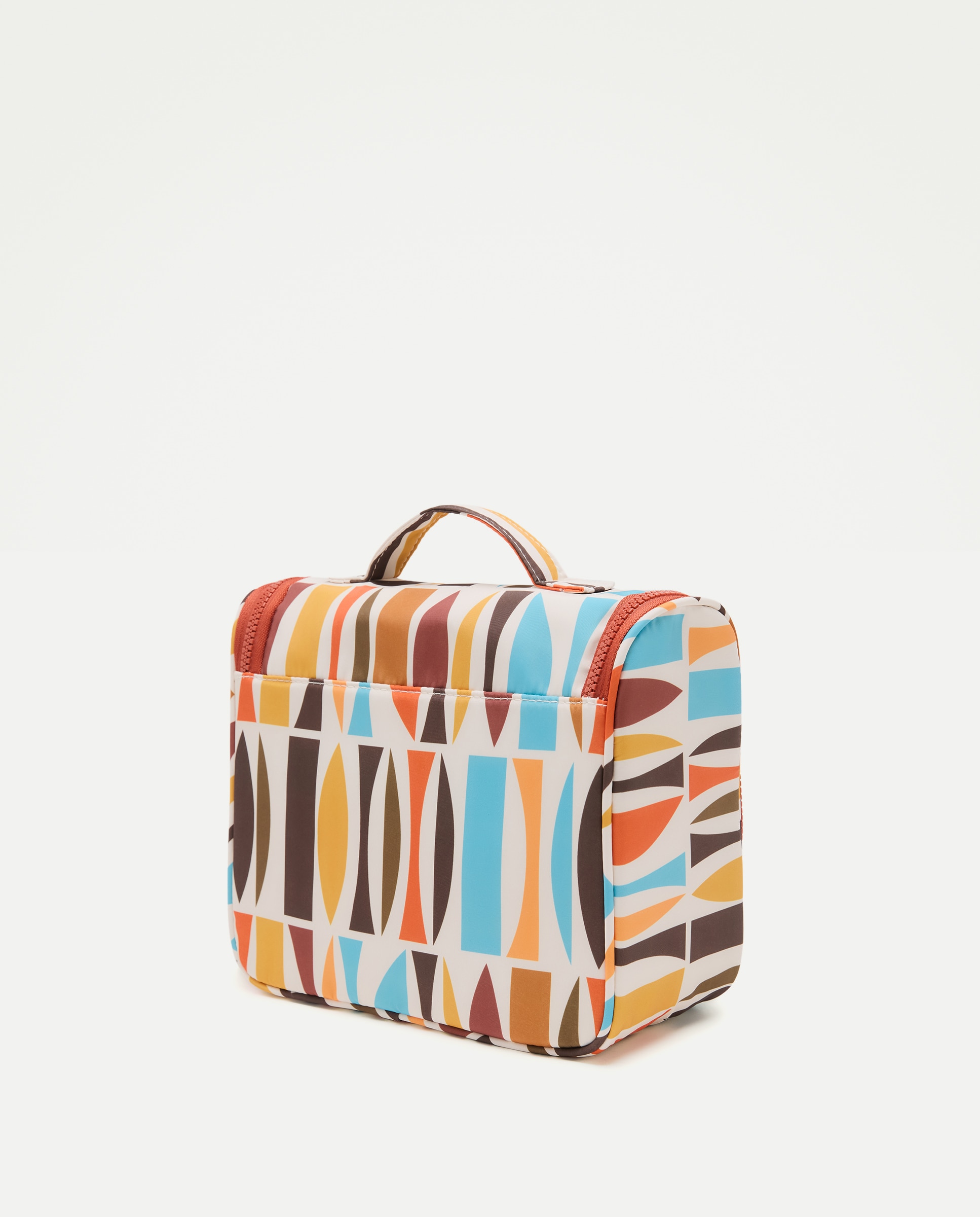 Nécessaire com Estampado Branco-marfim-2