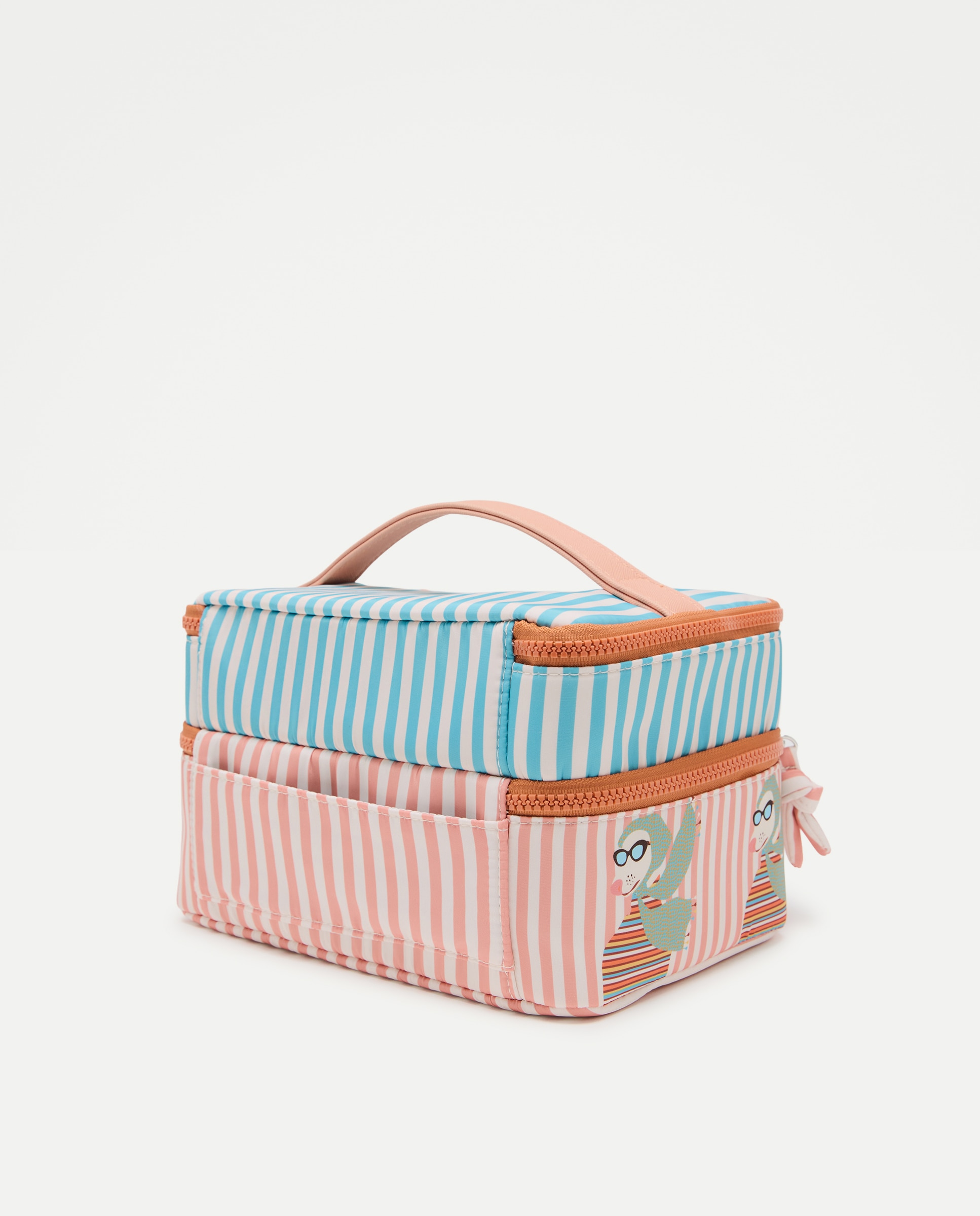 Nécessaire Guarda-Joias com Estampado 200 Rosa-2