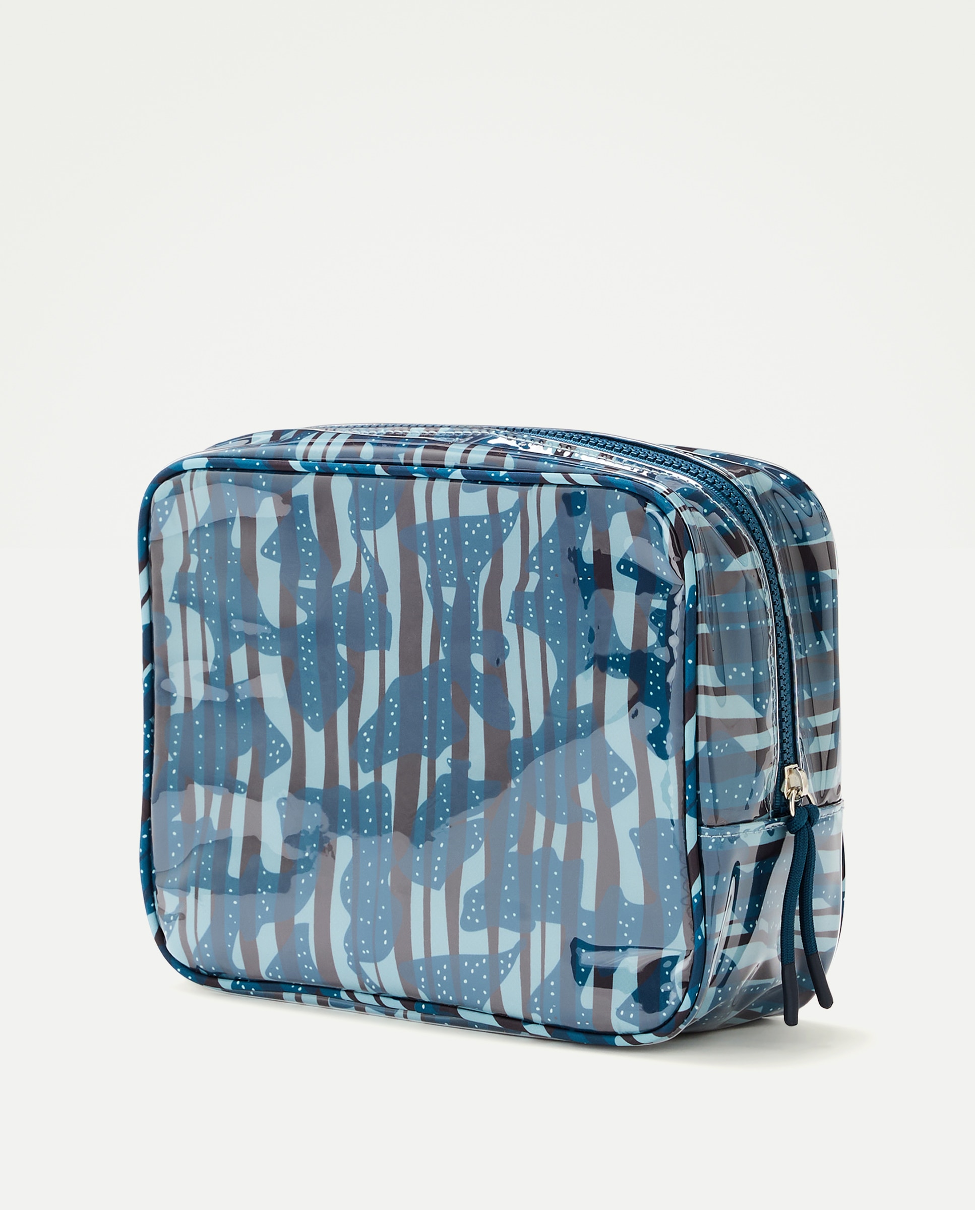 Nécessaire com Estampado 400 Azul-2