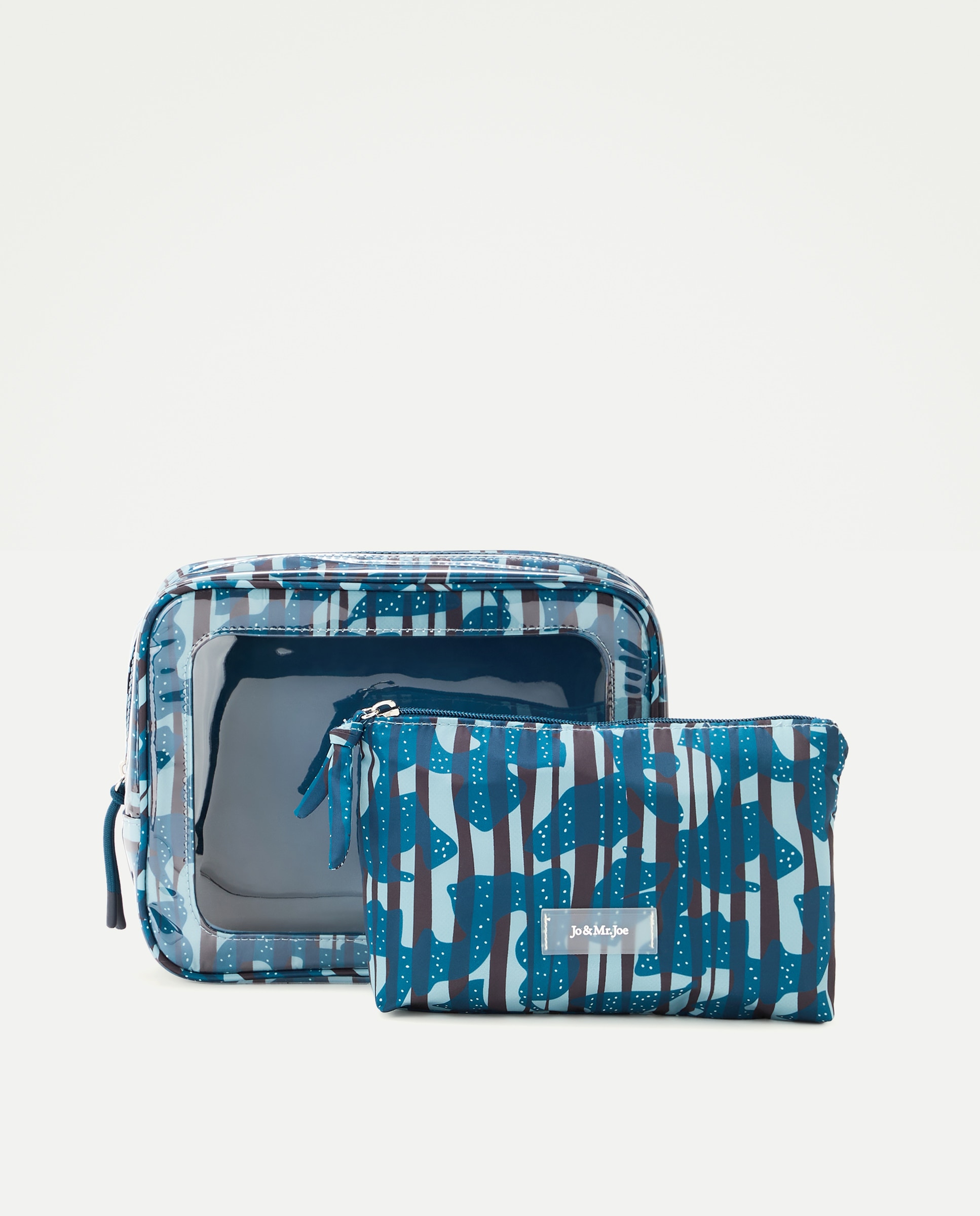 Nécessaire com Estampado 400 Azul-3