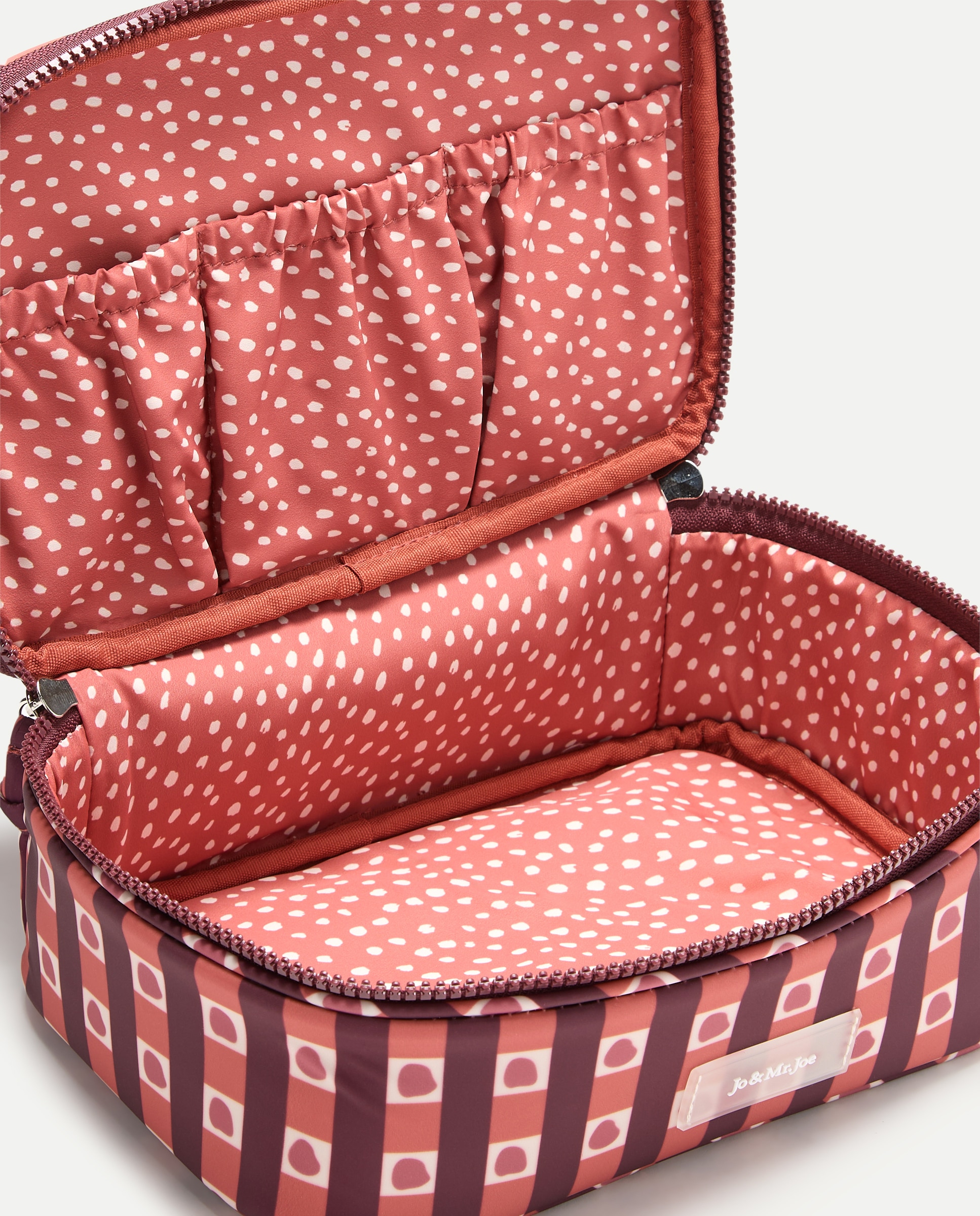 Nécessaire 3 em 1 Estampado 630 Coral-5