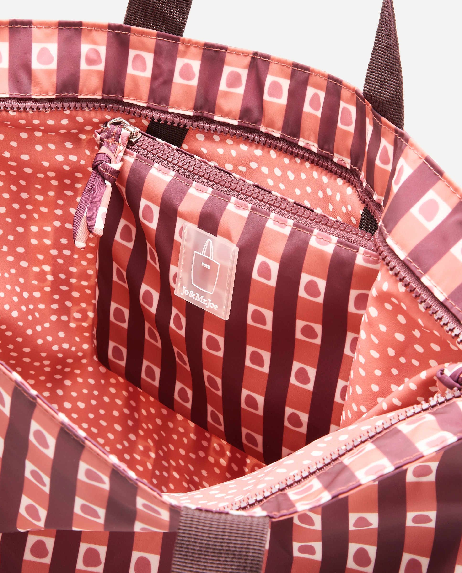 Mala Dobrável Estampada 630 Coral-3