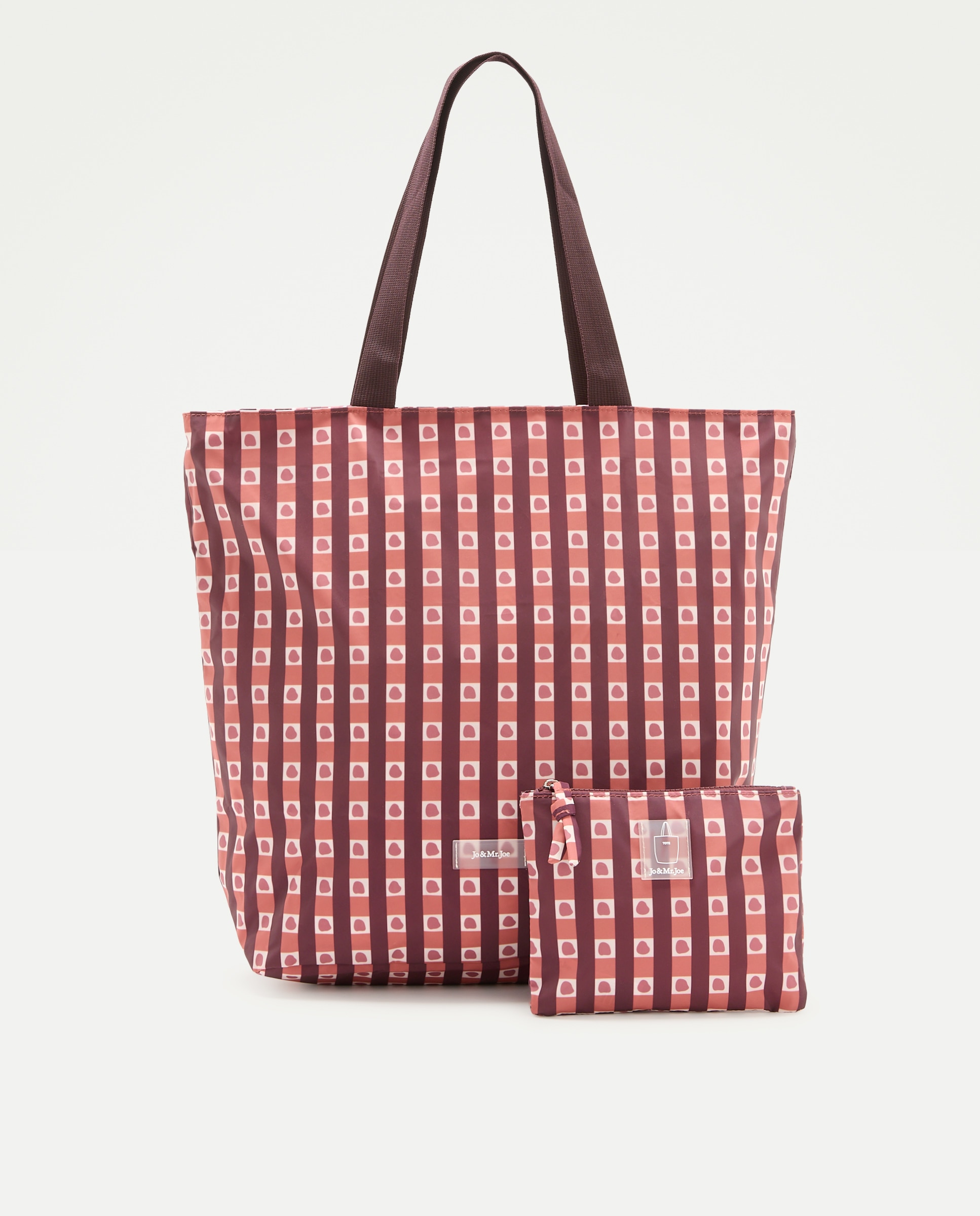 Mala Dobrável Estampada 630 Coral-4