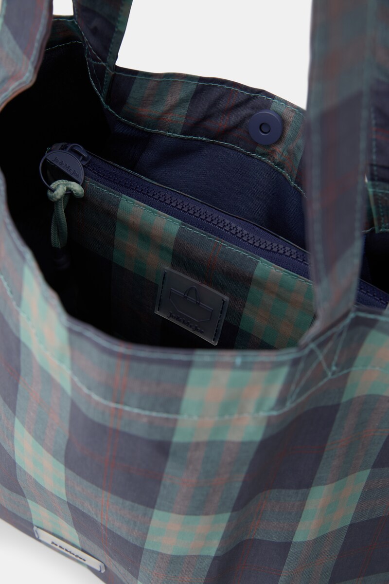 Mala Dobrável Estampada 400 Azul-4