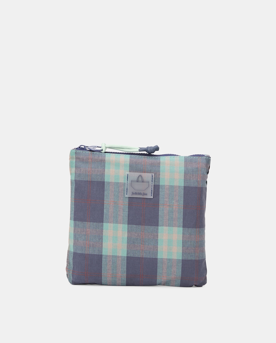 Mala Dobrável Estampada 400 Azul-5