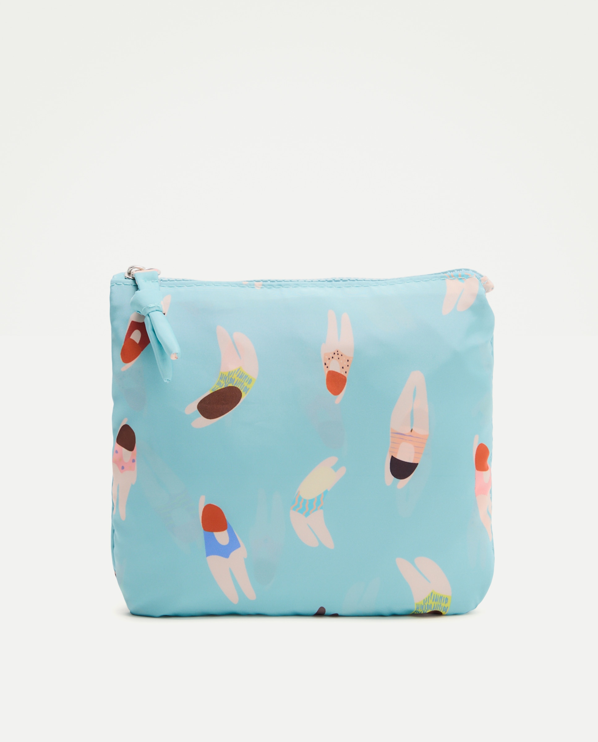 Mochila Dobrável com Nadadoras Estampados 400 Azul-5