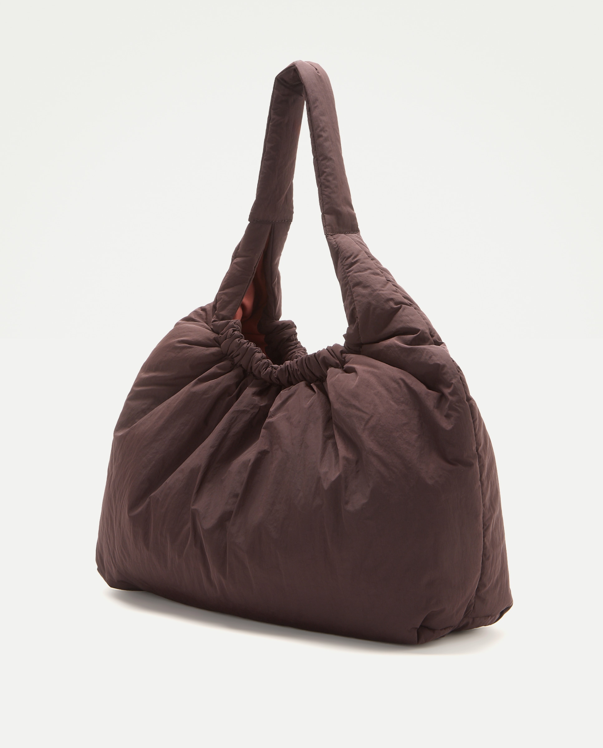 Bolso tipo weekend bag de nylon - Jo & Mr. Joe - Chocolate Chocolate-2