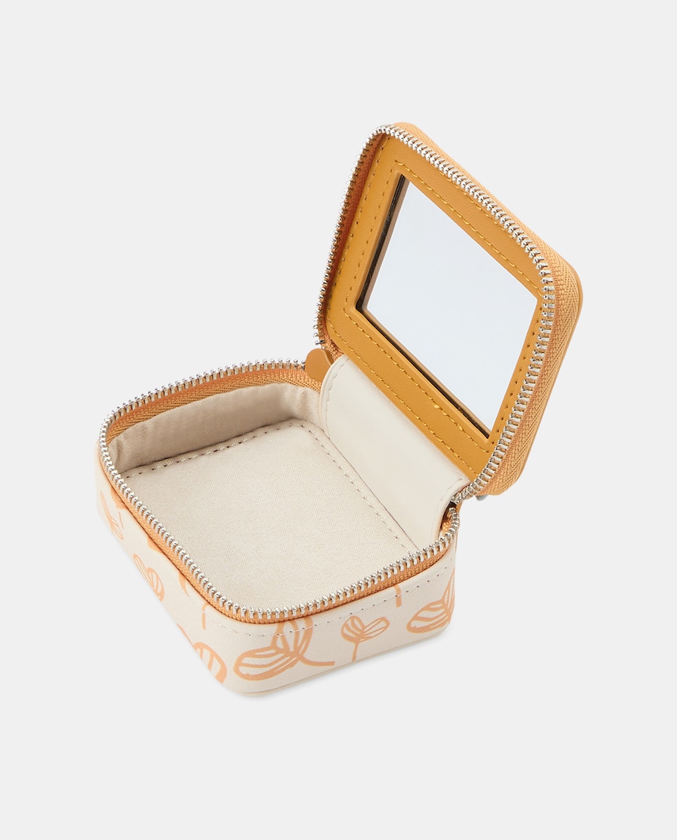 Guarda-Joias Estampado Branco-2