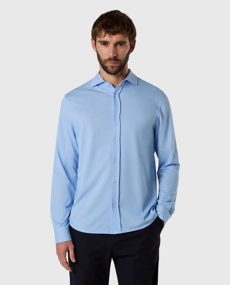 Imagem 0 de Camisa Stretch Piqué com Gola Italiana