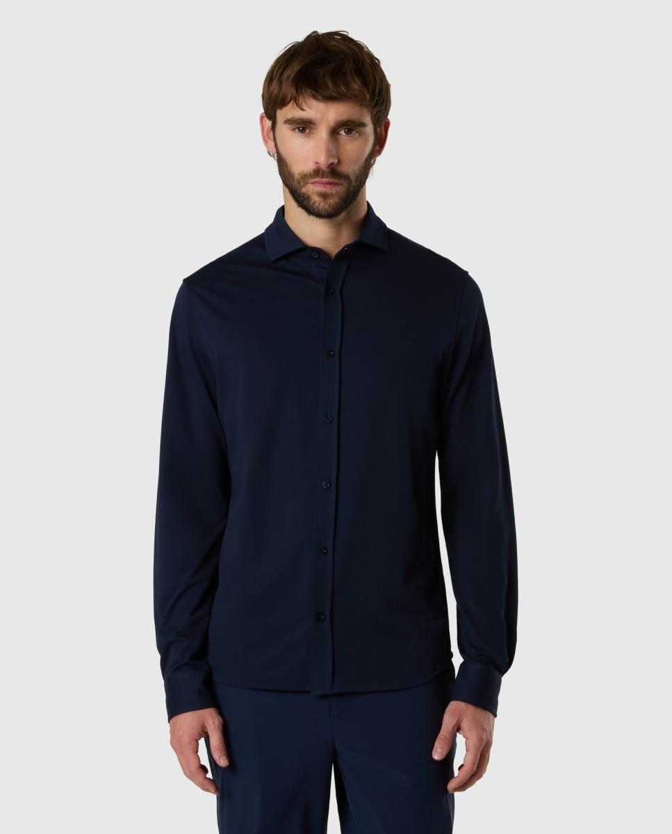 Imagem 0 de Camisa Stretch Piqué com Gola Italiana